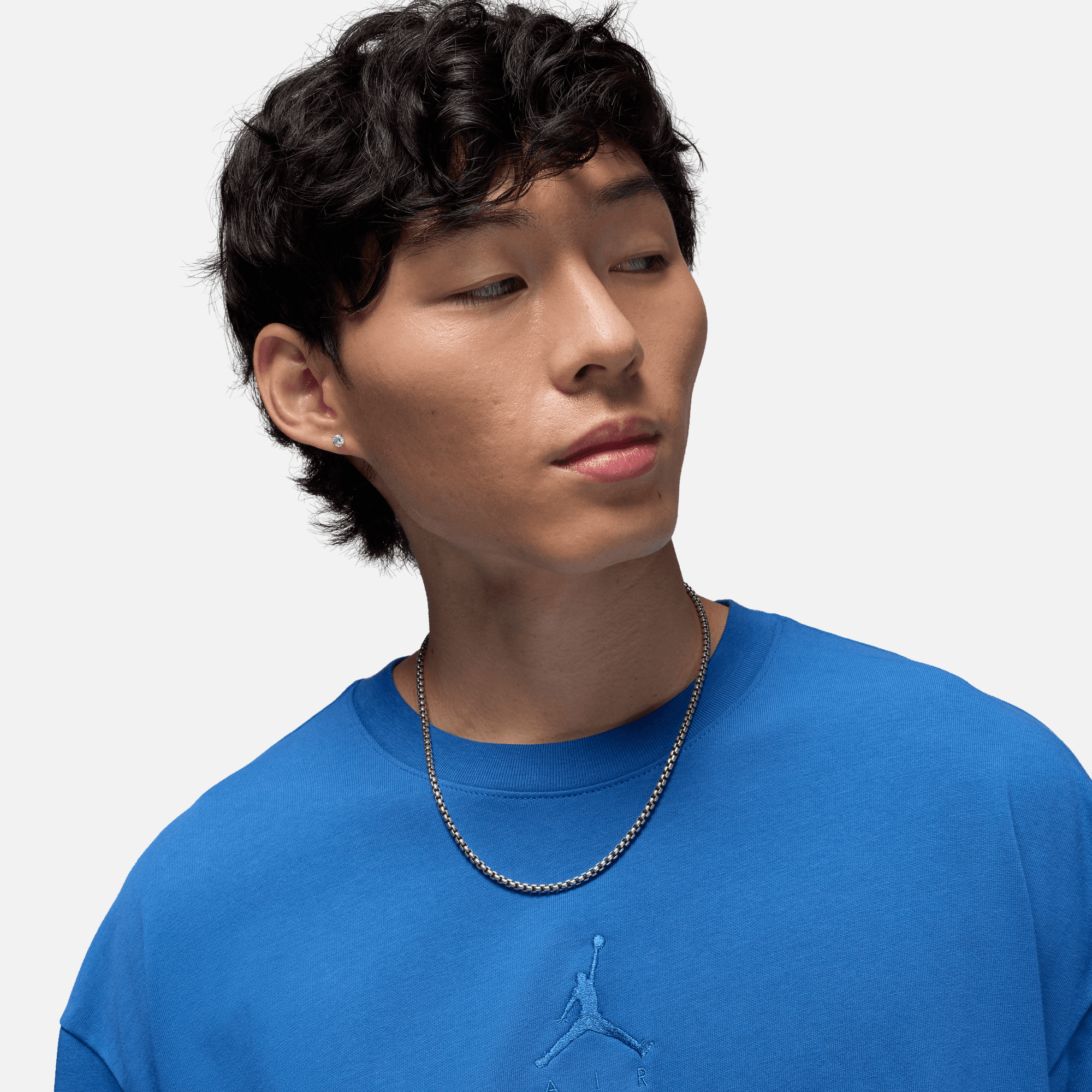 Air Jordan Flight Essentials Blue Oversized T-Shirt