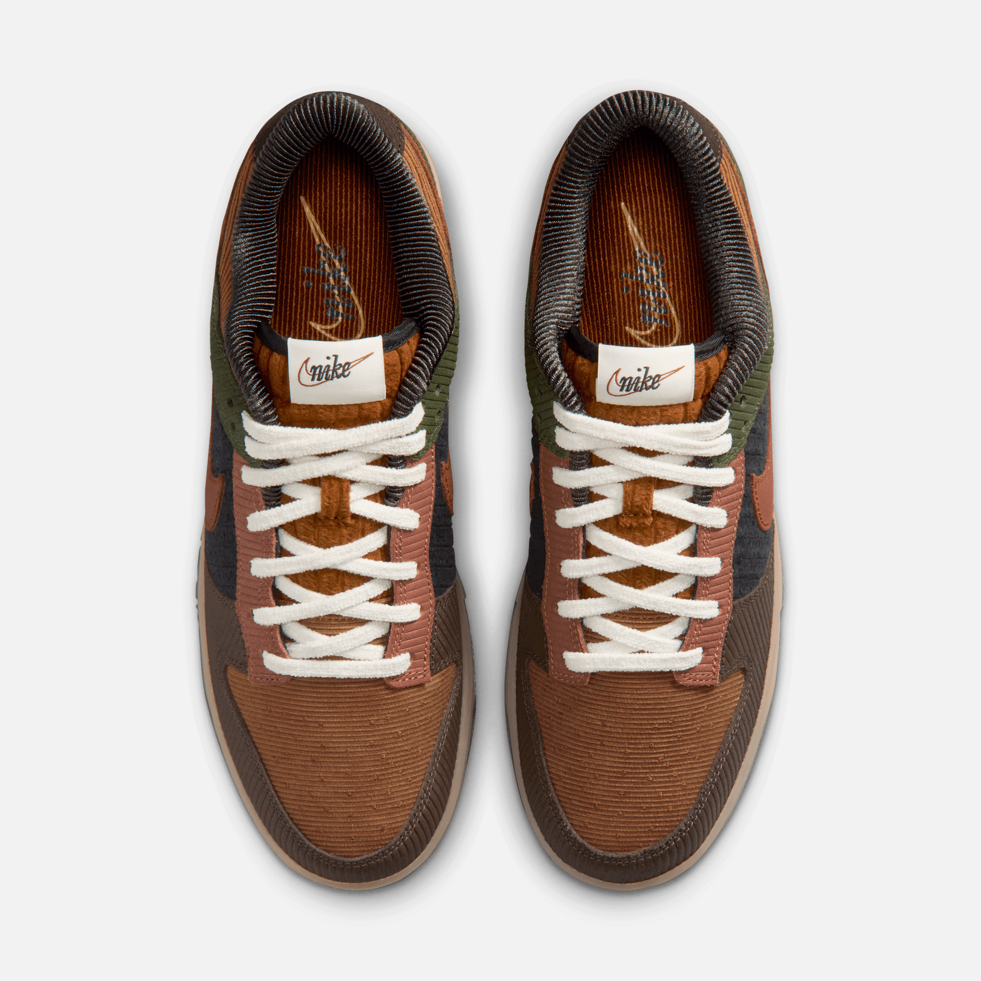 Nike Dunk Low Retro Premium Light British Tan Corduroy