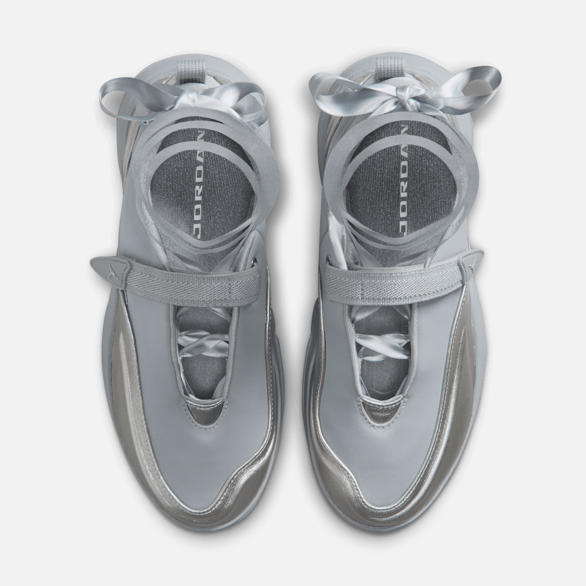 Air Jordan Women's Pointe Metallic Silver Photon Dust Grey