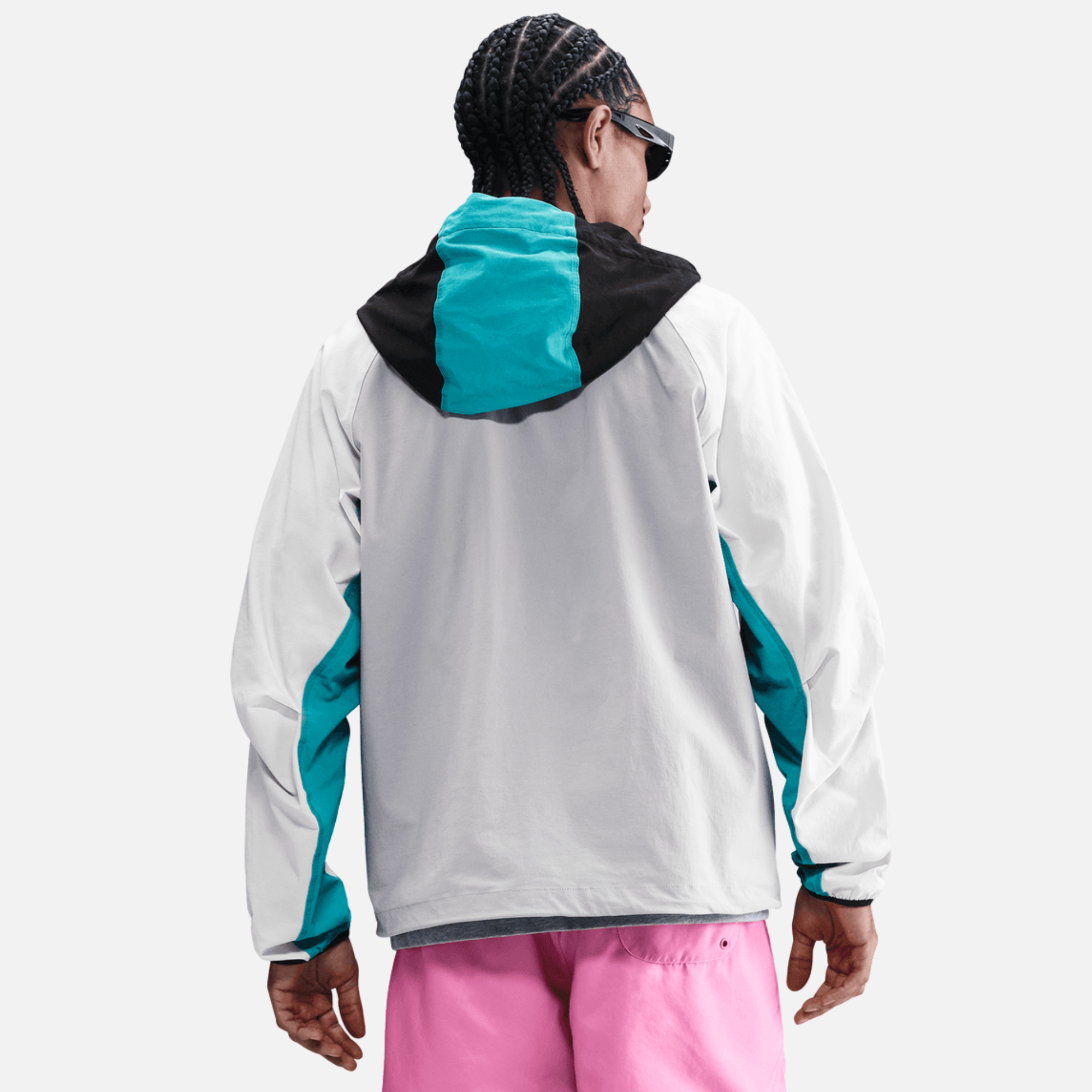 Nike Tech Black Dusty Cactus Windrunner Full-Zip Jacket