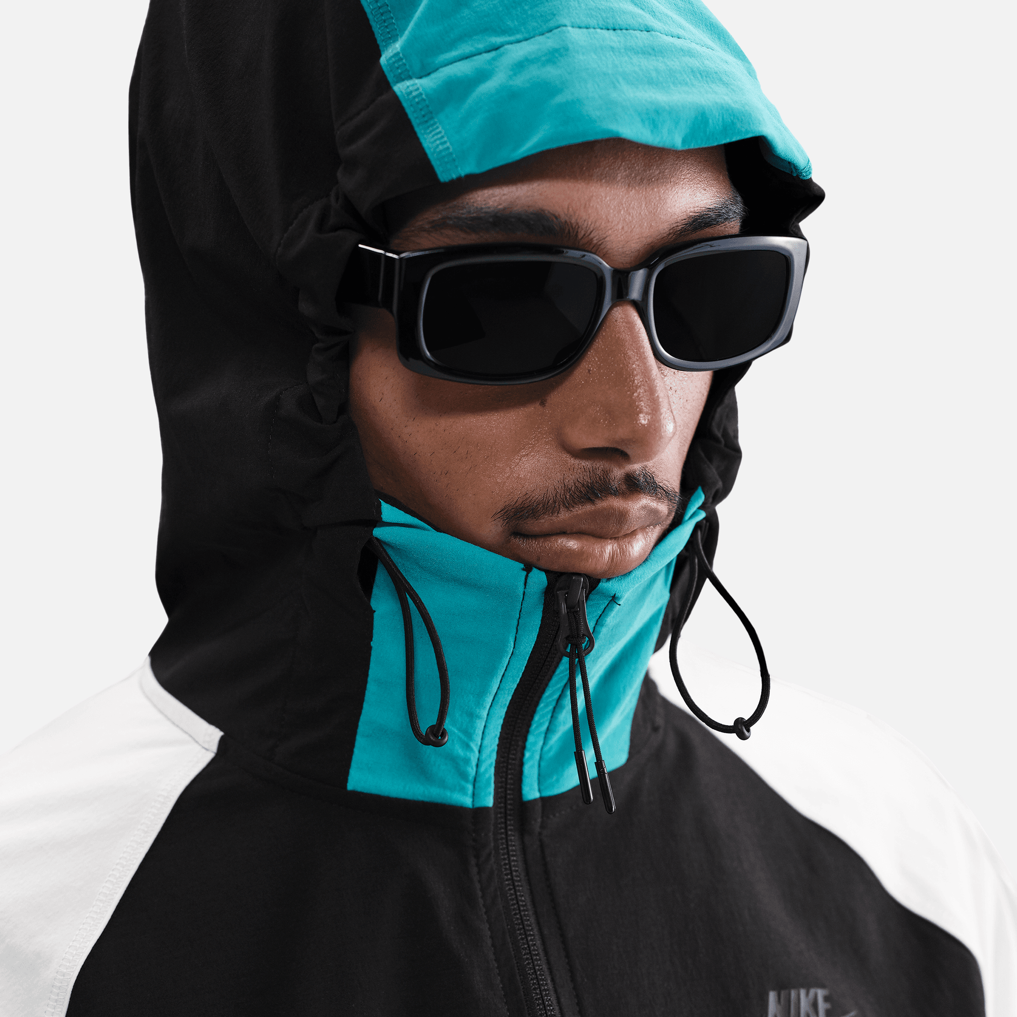 Nike Tech Black Dusty Cactus Windrunner Full-Zip Jacket