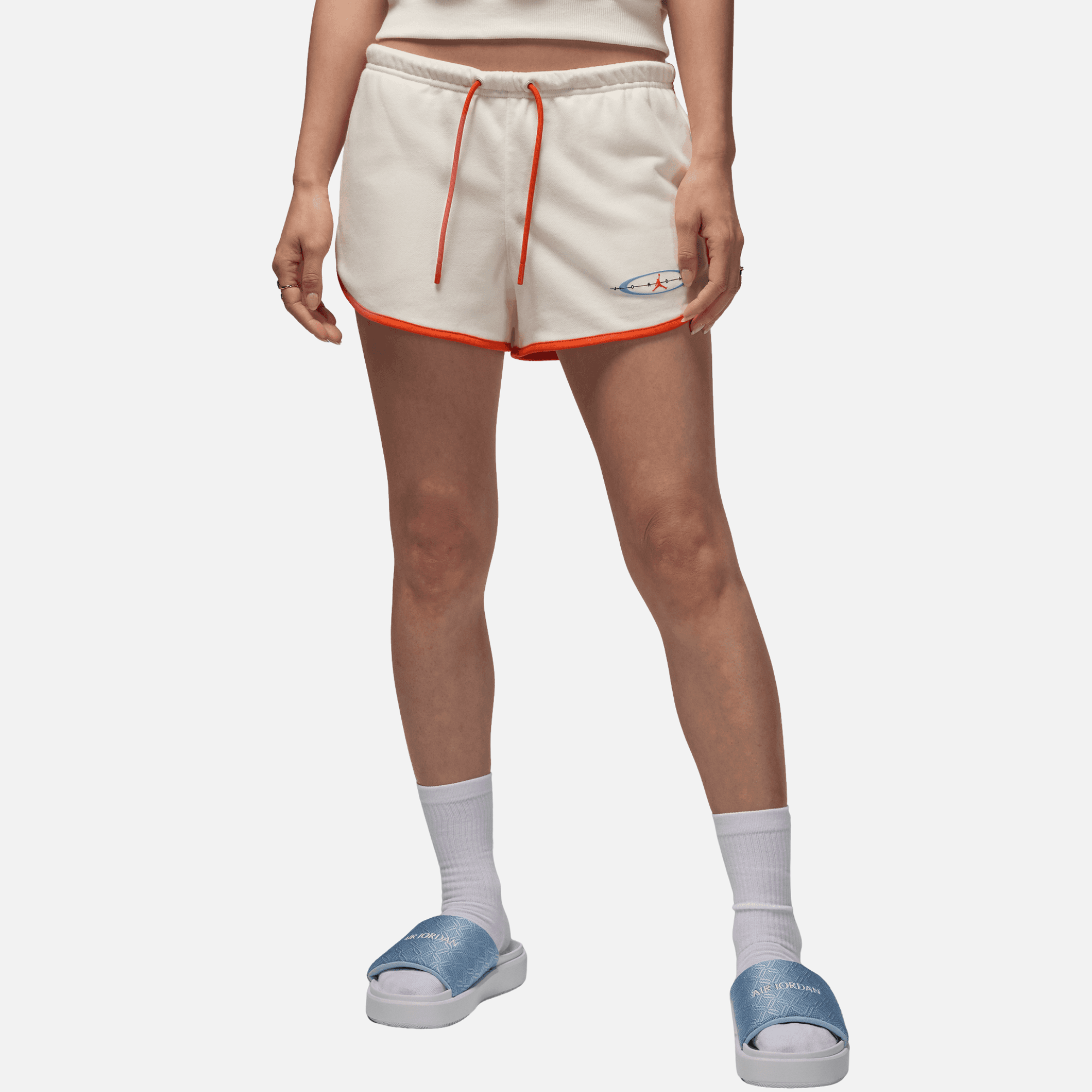 Air Jordan Women's Brooklyn Fleece Sail Shorts