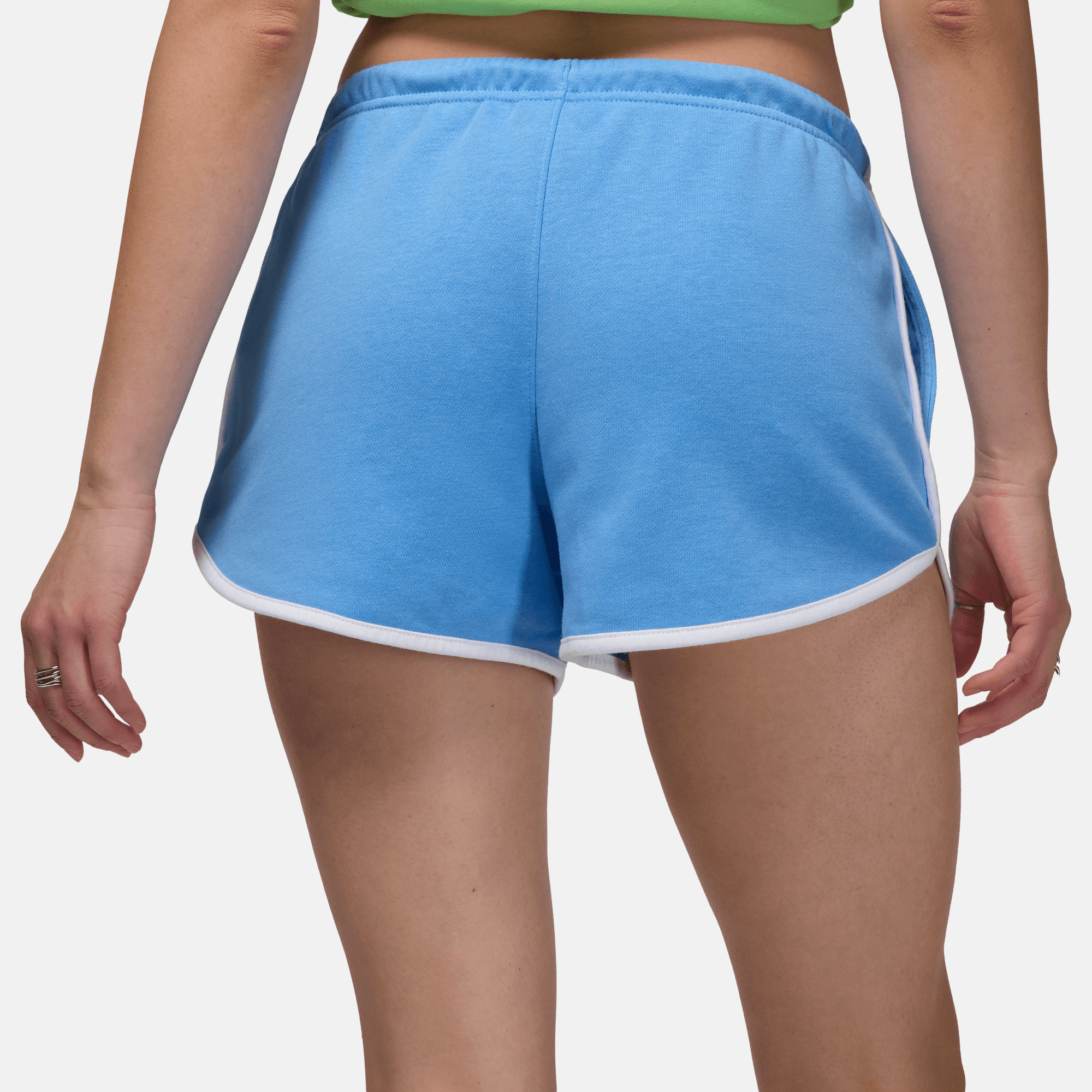 Air Jordan Women's Brooklyn Fleece Blue Shorts