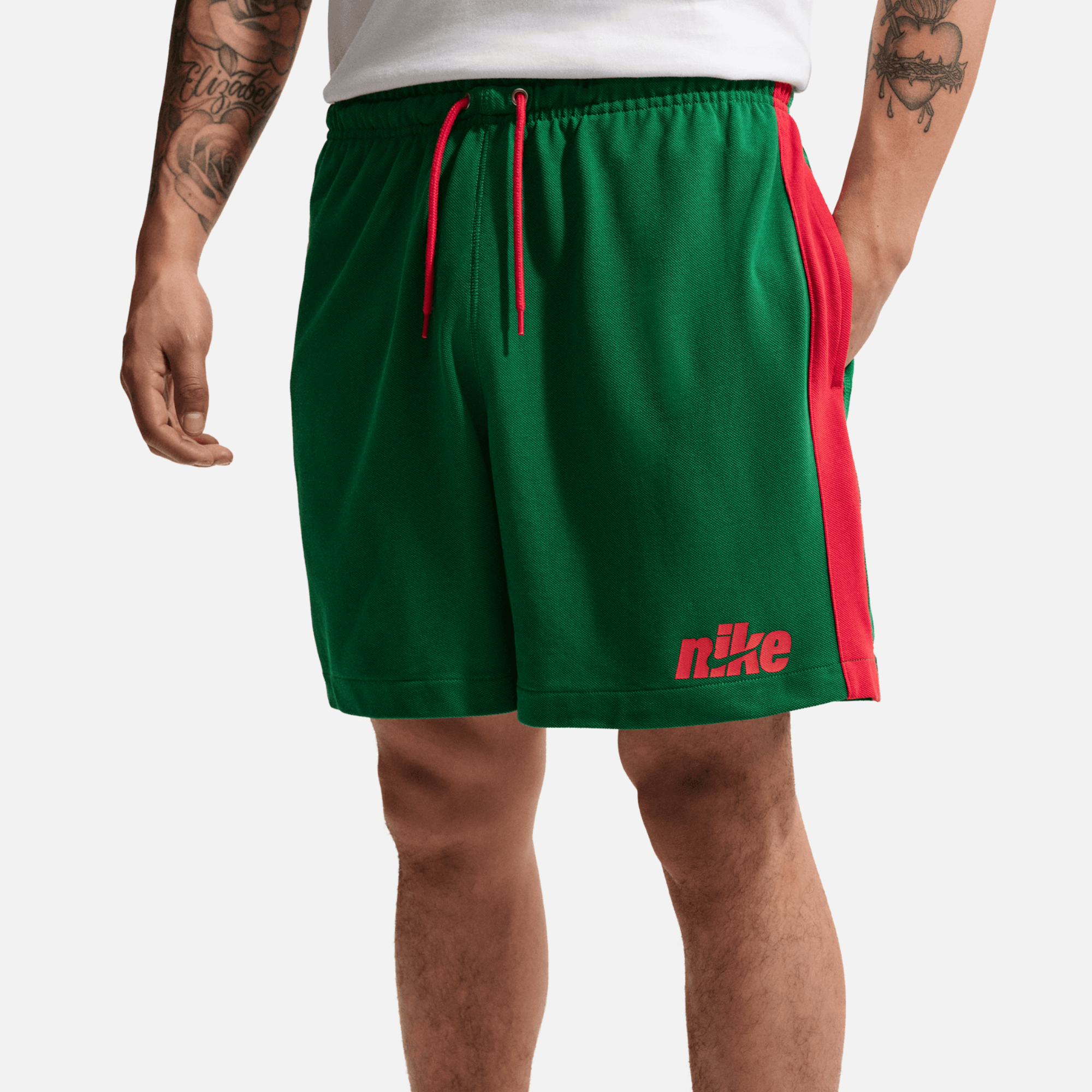 Nike Sportswear Club Green Knit Flow Shorts