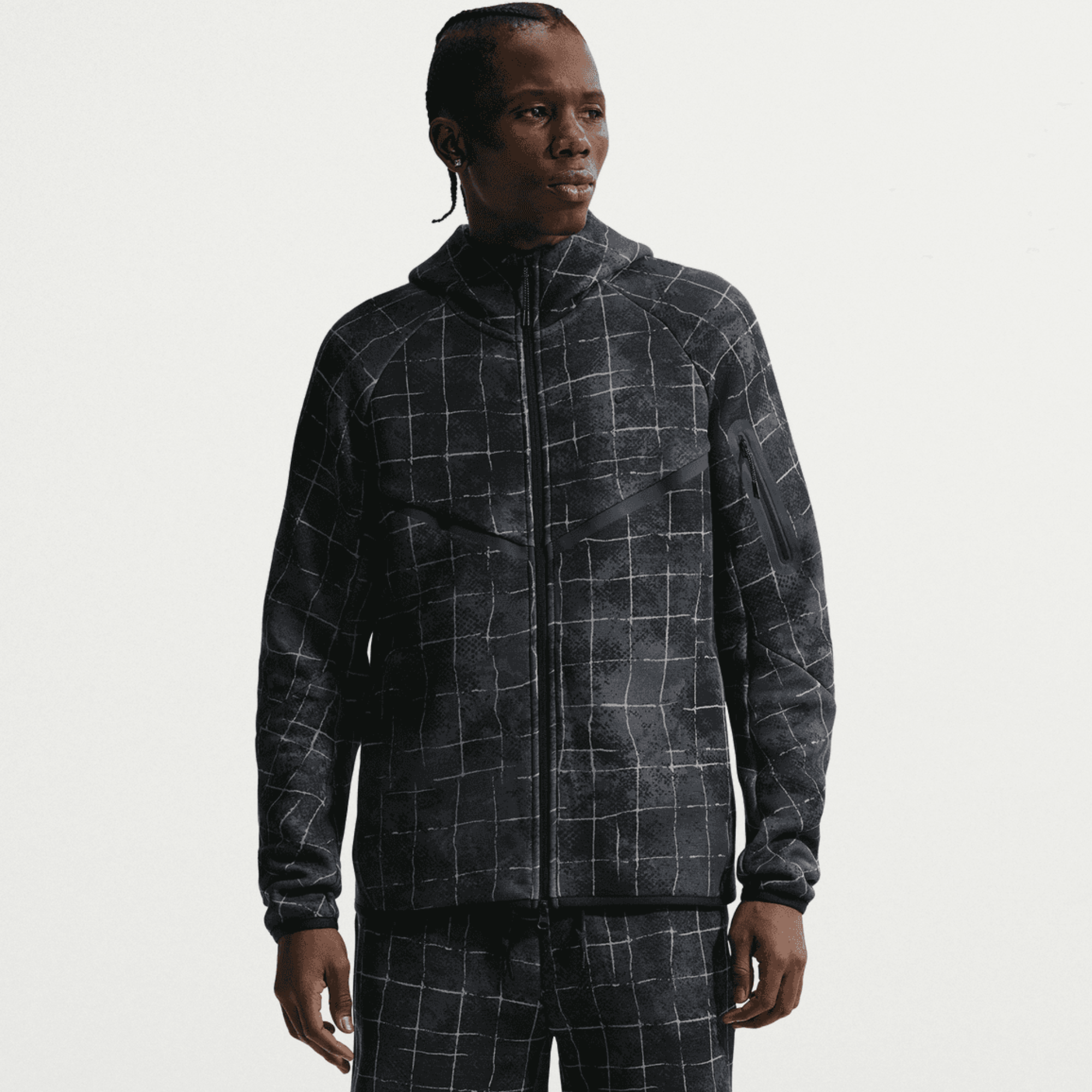 Nike Tech Windrunner Full-Zip Dark Grey Jacket