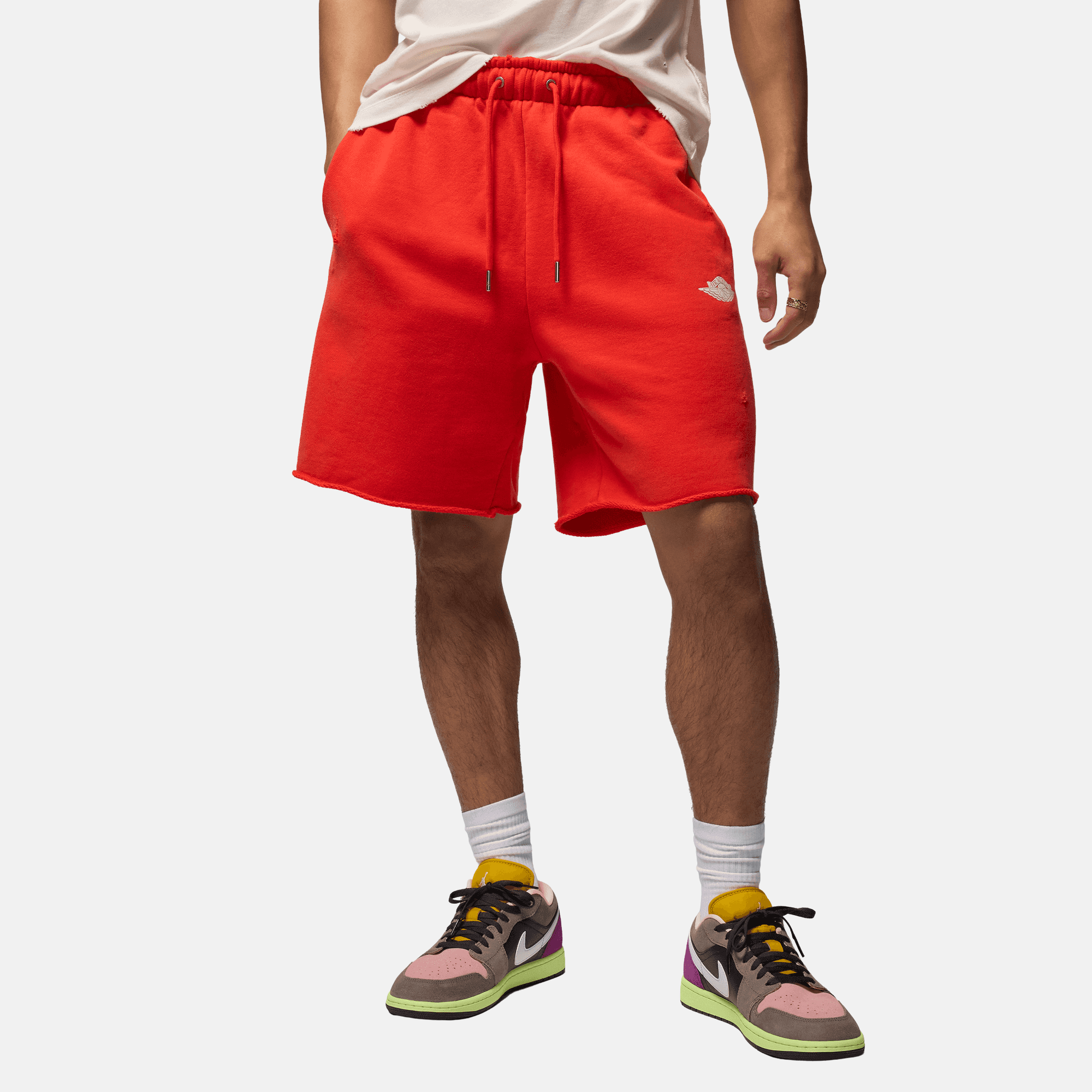 Air Jordan Rare Air Red French Terry Shorts