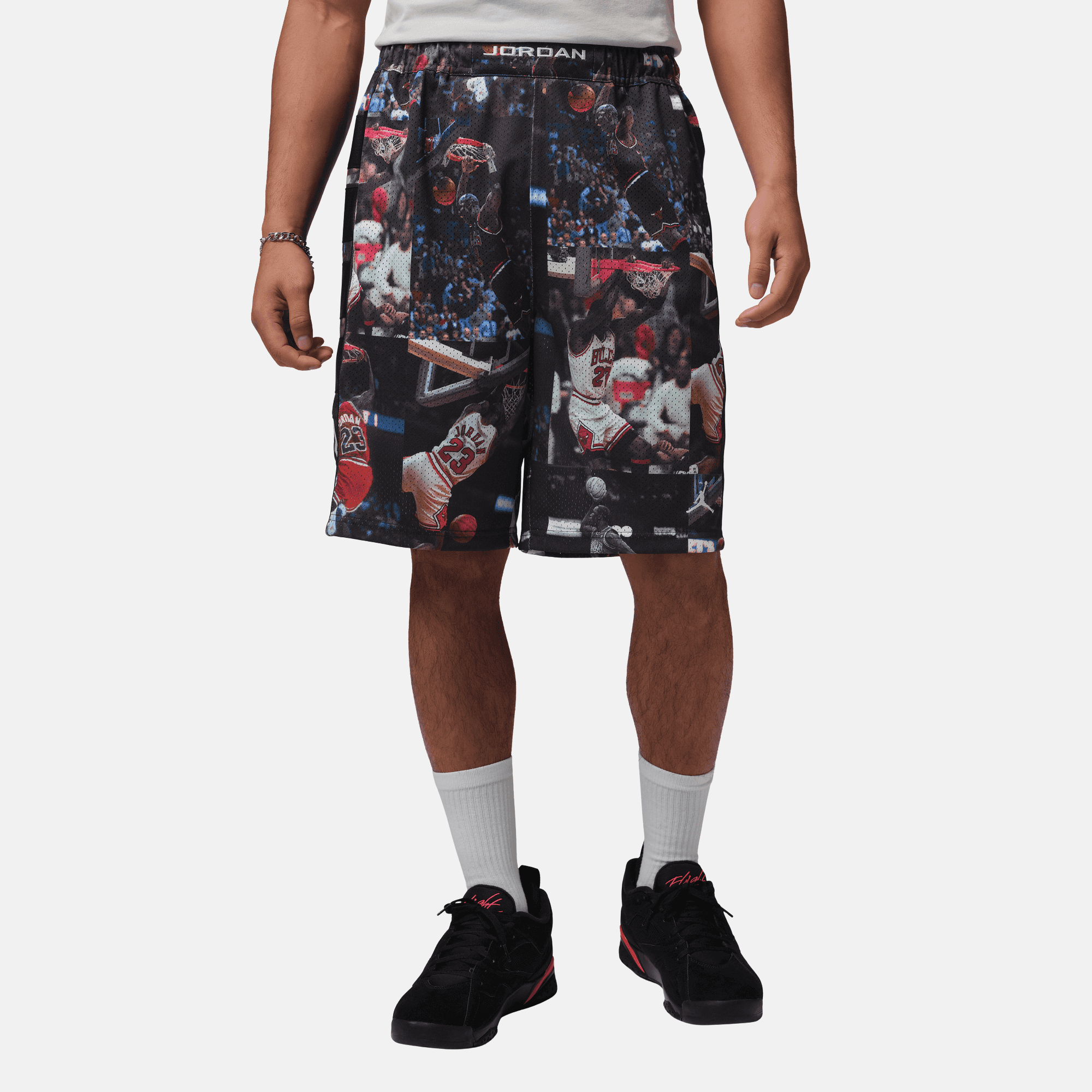 Air Jordan Flight Printed Cat Scratch Shorts
