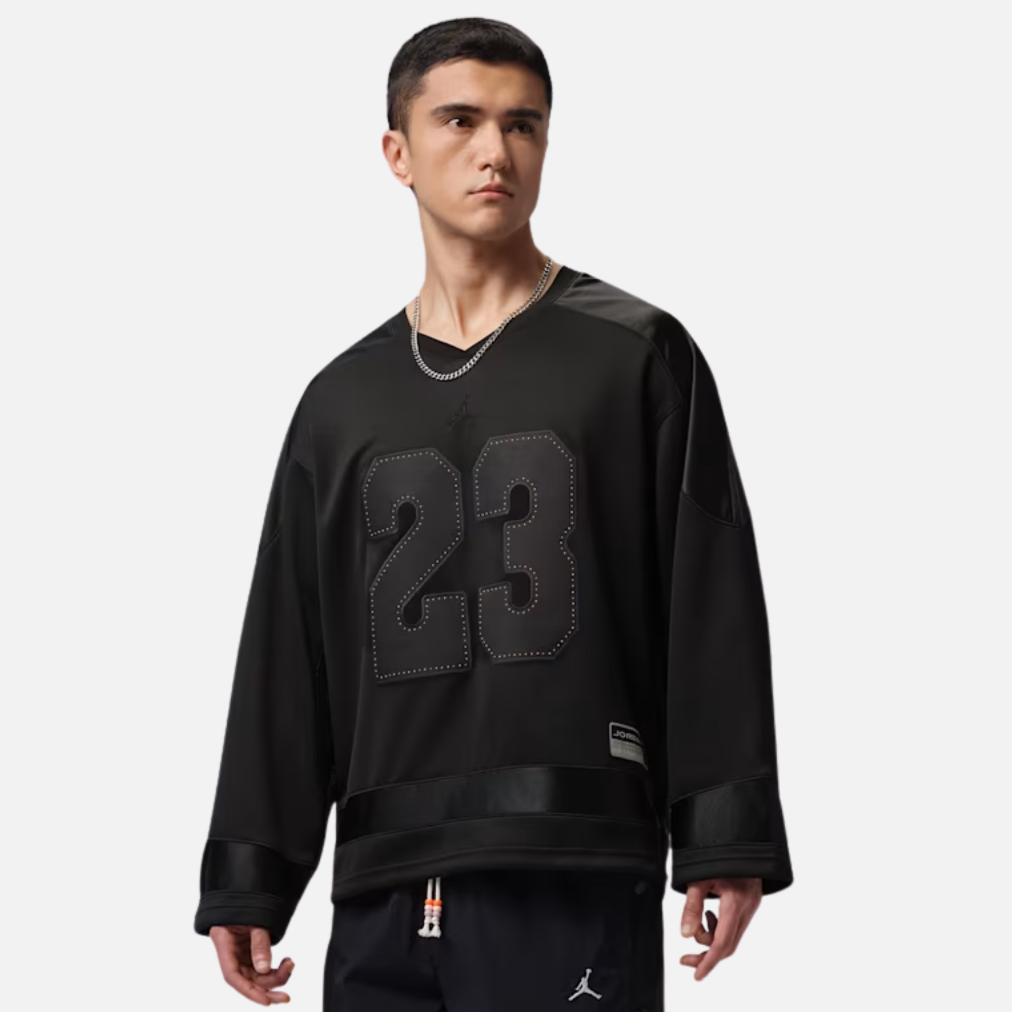 Air Jordan Brooklyn Black Festival Hockey Jersey