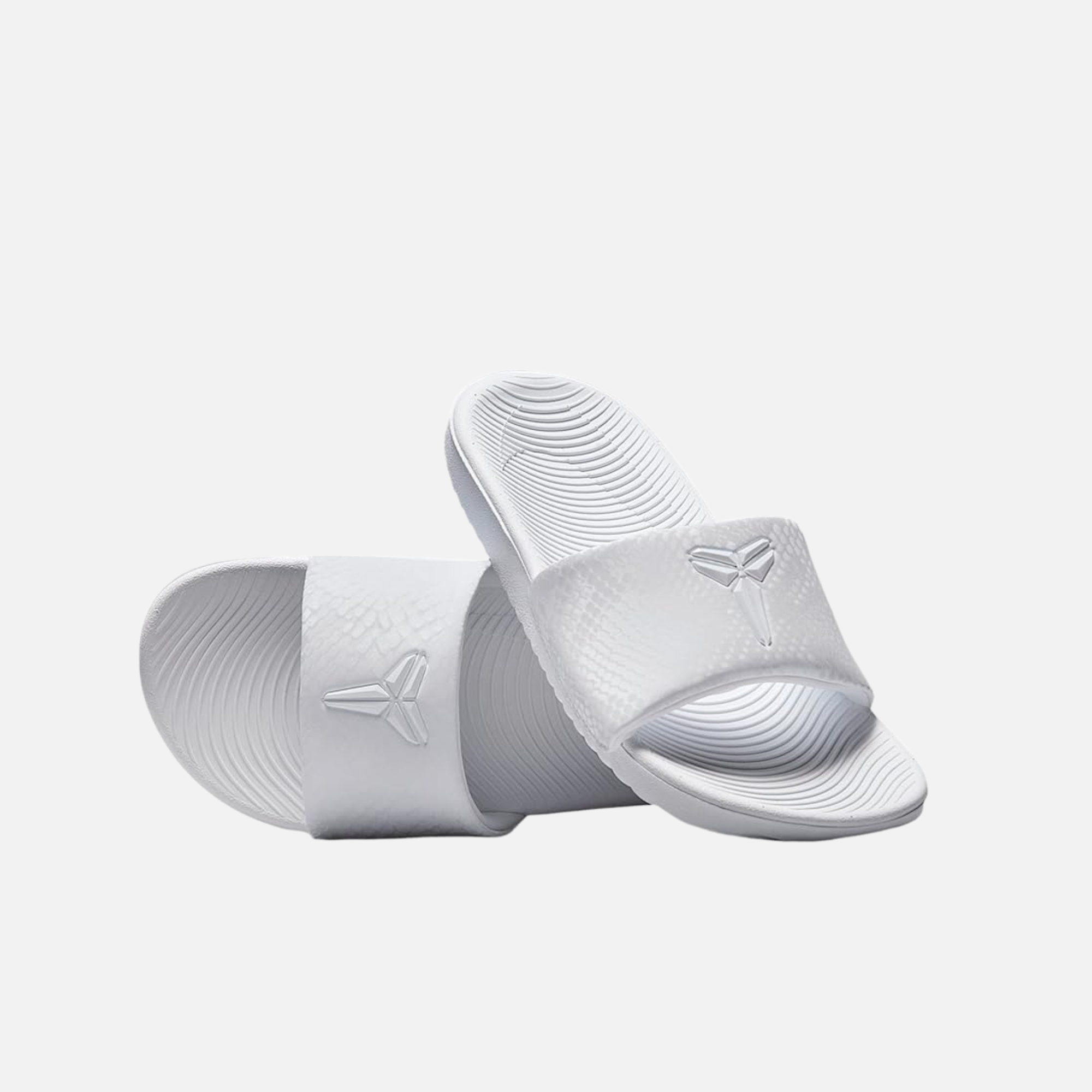 Nike Kobe Kawa Big Kids White Slides (GS)