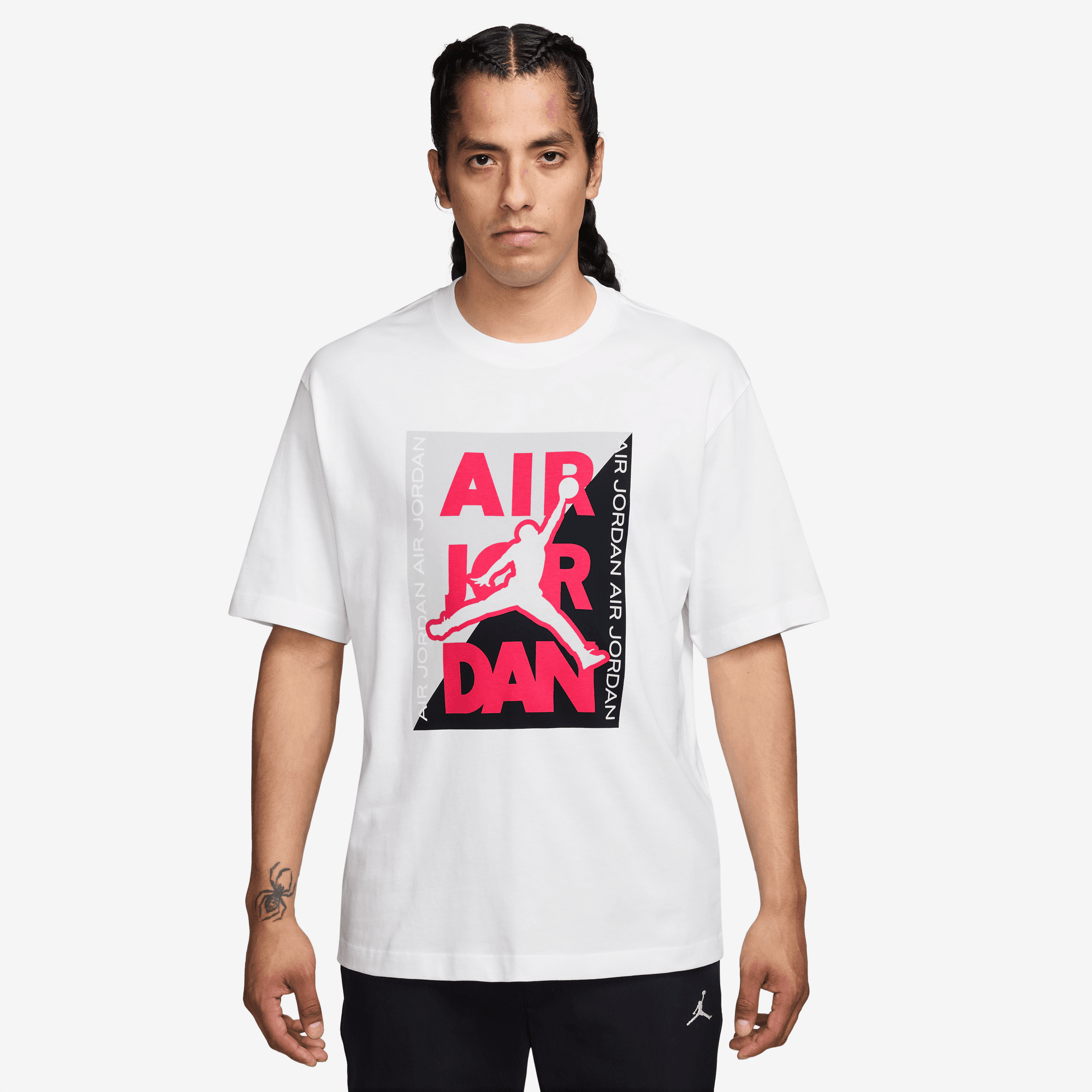 Air Jordan White Stack Graphic T-Shirt