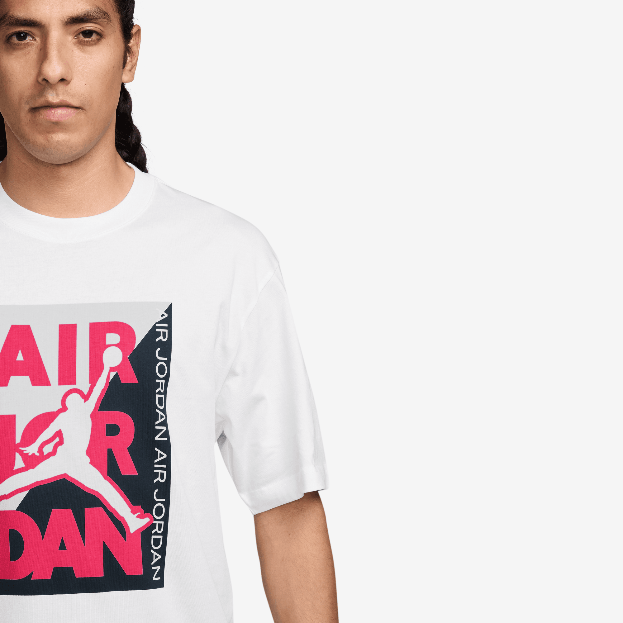 Air Jordan White Stack Graphic T-Shirt