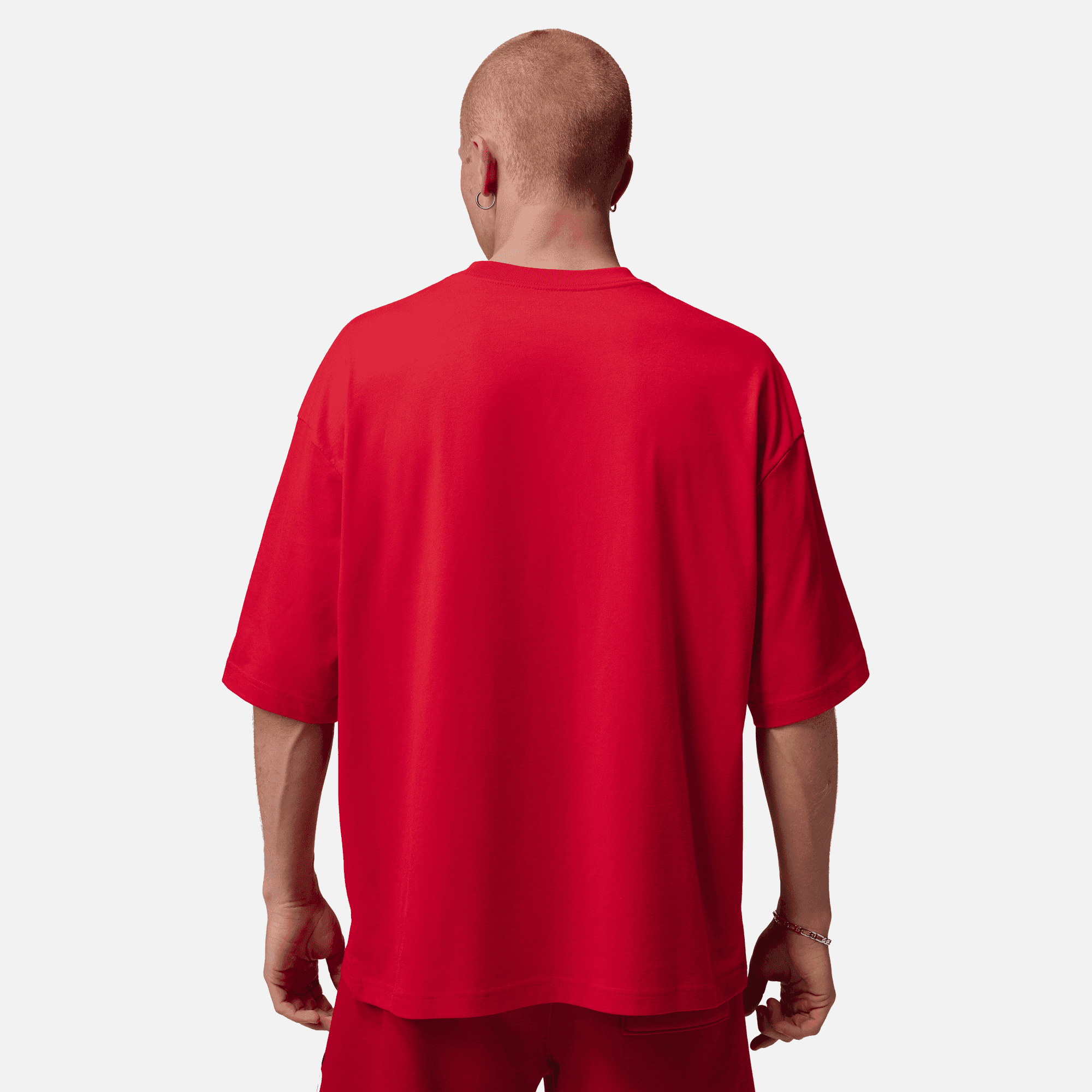 Air Jordan Flight Essentials Red Oversized T-Shirt