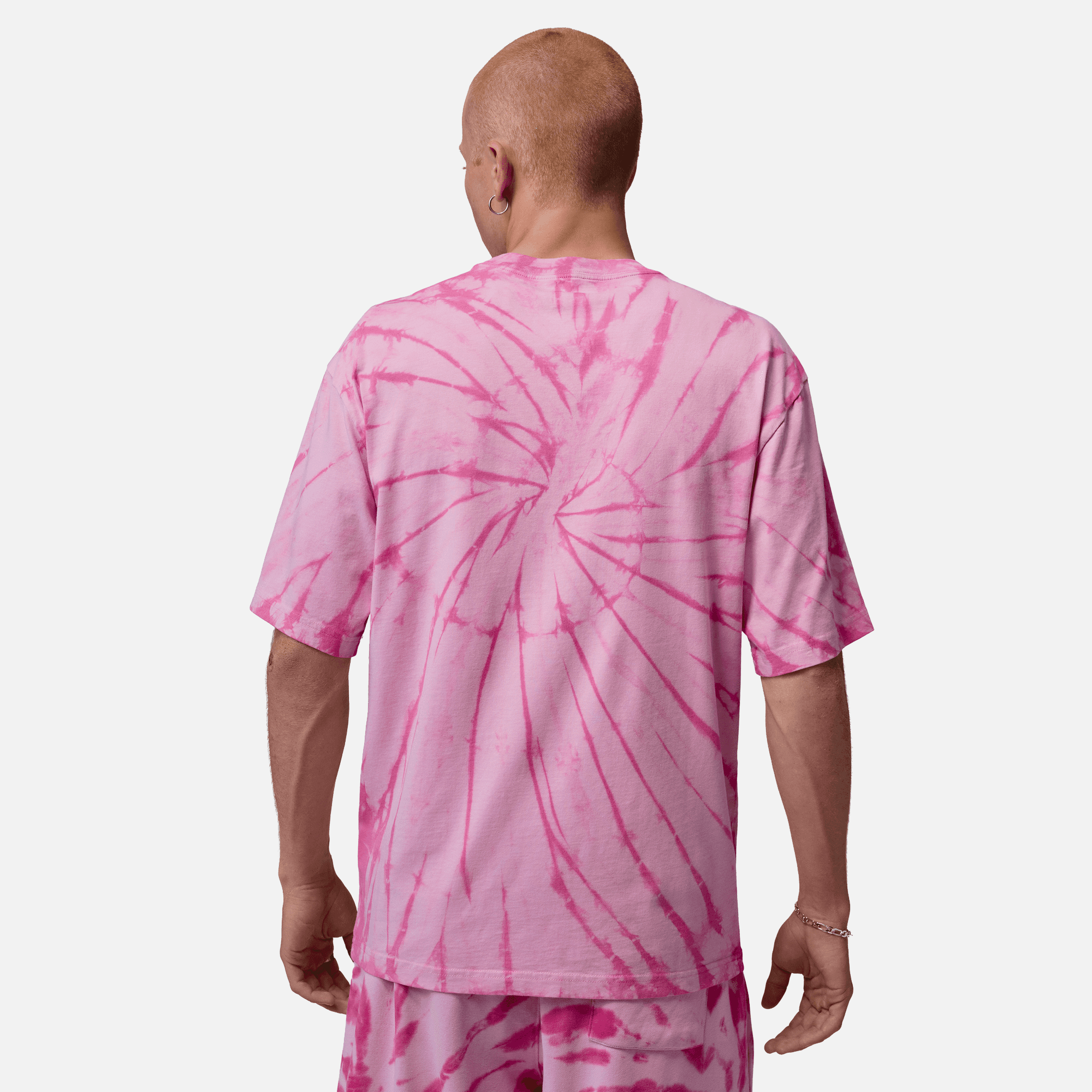 Air Jordan Brooklyn Pink Tie-Dye Festival T-Shirt