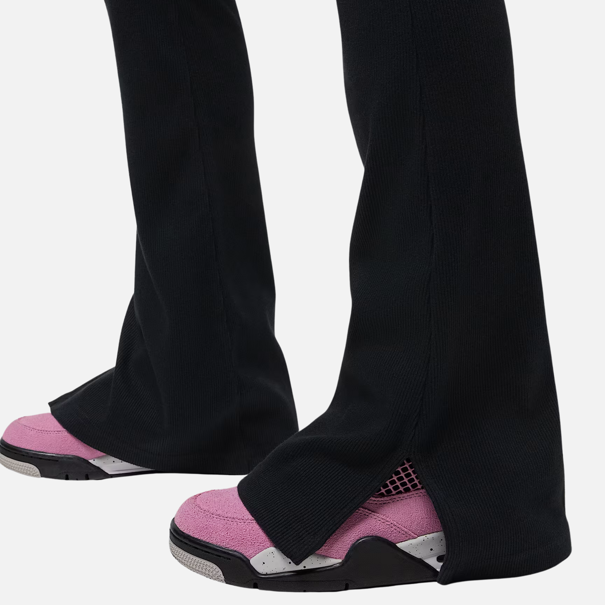 Air Jordan Women's Brooklyn Essentials Black Flared Leggings