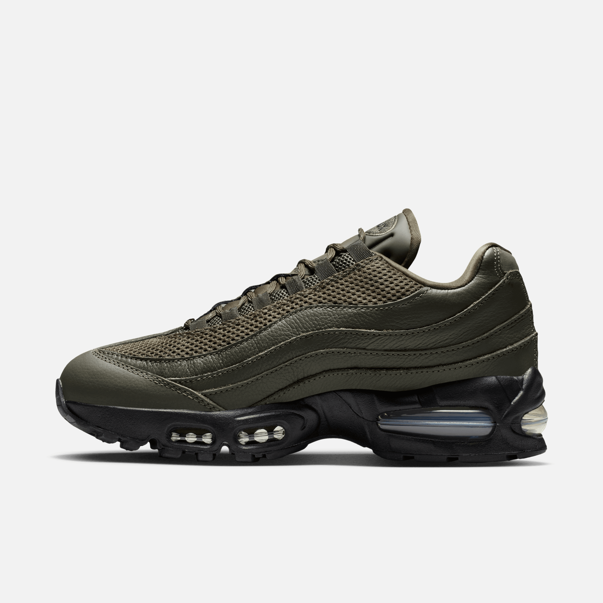 Nike Women's Air Max 95 Big Bubble Cargo Khaki Jewel Swoosh Pack
