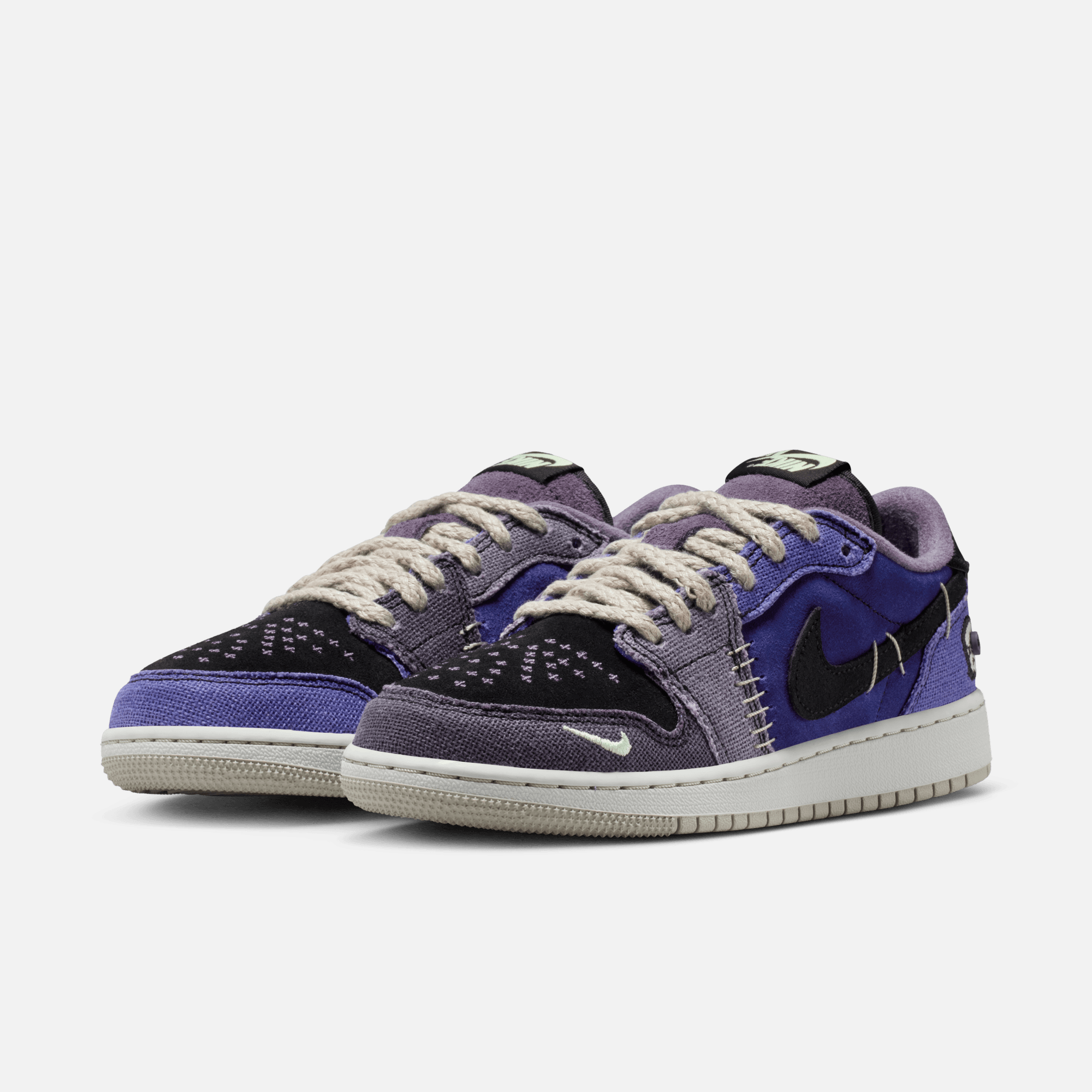 Air Jordan Big Kids' 1 Retro Low OG Zion Williamson Voodoo Alternate (GS)