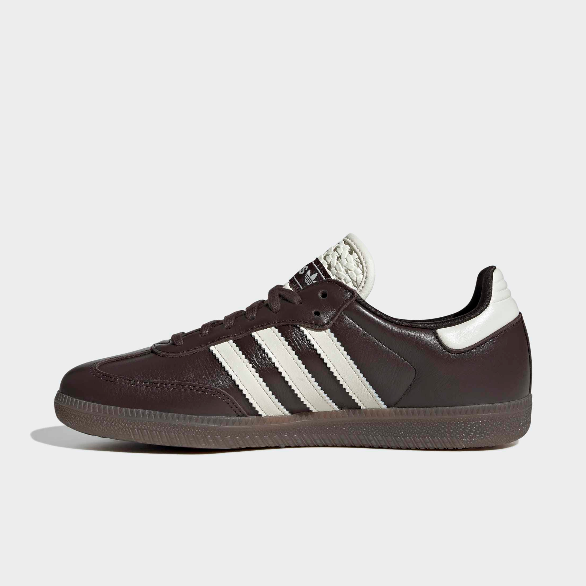 Adidas Women's Samba OG Basketweave Coffee Off White