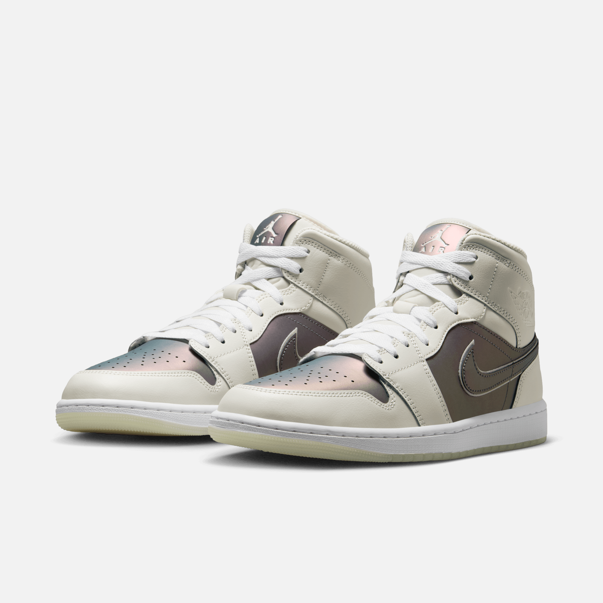 Air Jordan 1 Mid Phantom Iridescent