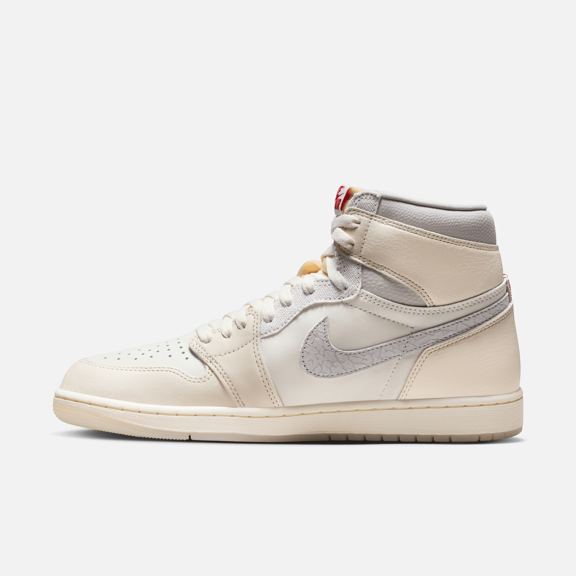 Air Jordan 1 Retro High OG Sail University Red