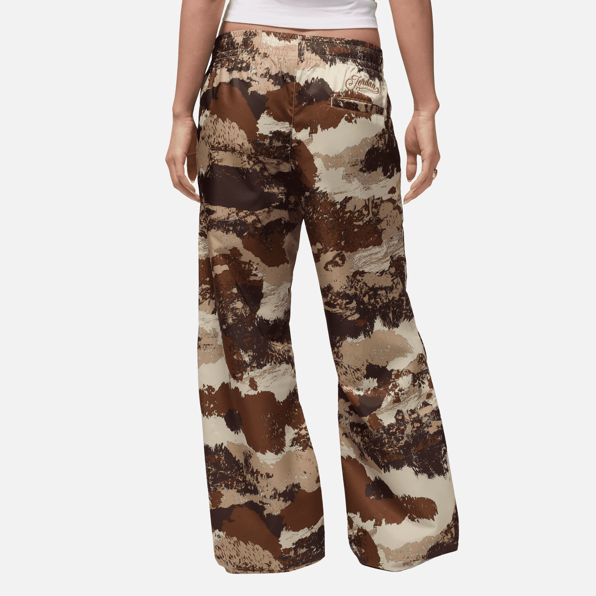 Air Jordan Women's Brooklyn Khaki Camo Pants