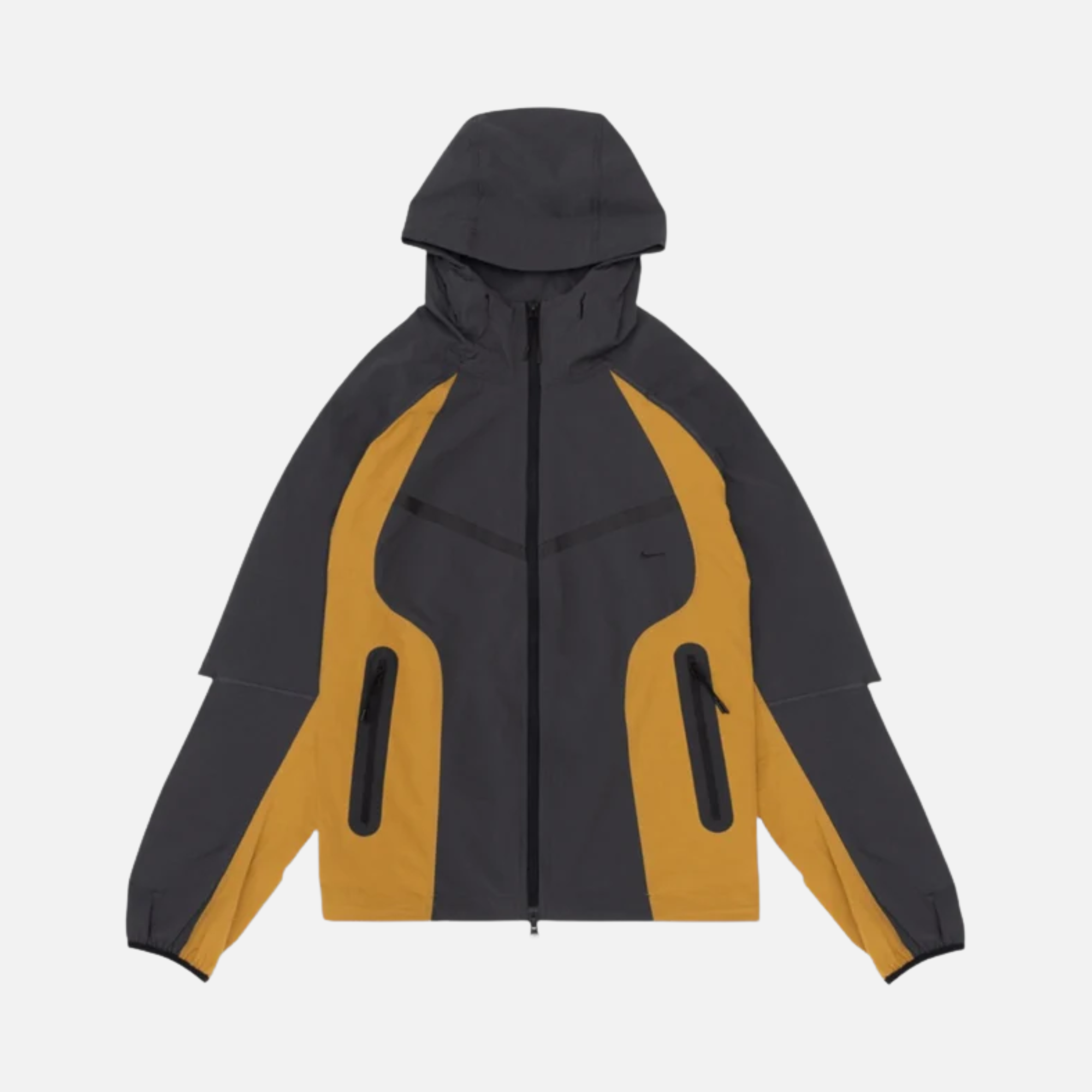 Nike Dri-Fit Windrunner Loose Color-Block Grey Jacket