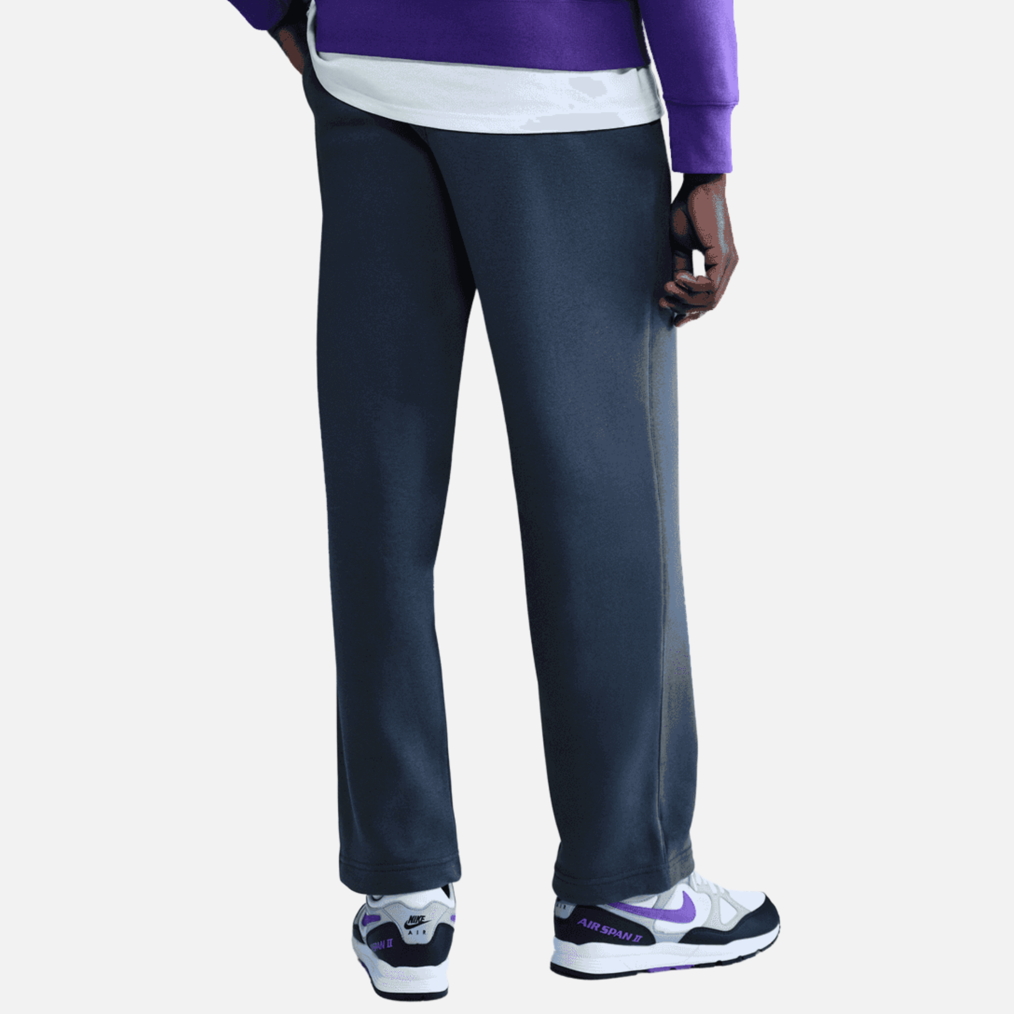Nike Club Fleece Navy Bungee Pants