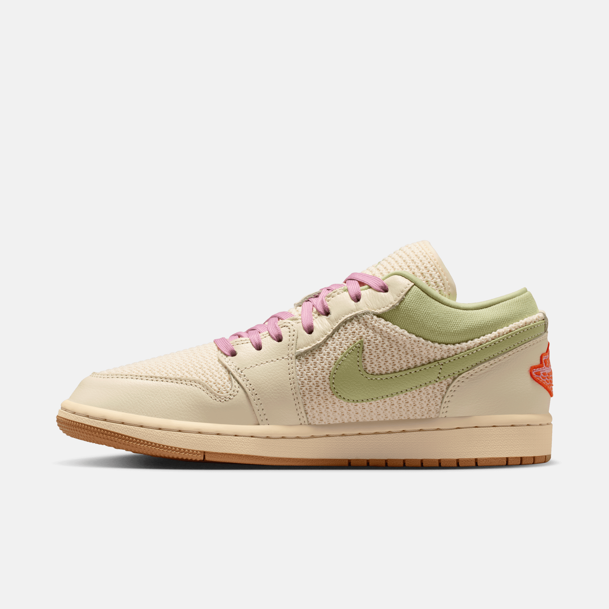 Air Jordan Women's 1 Low SE Olive Aura