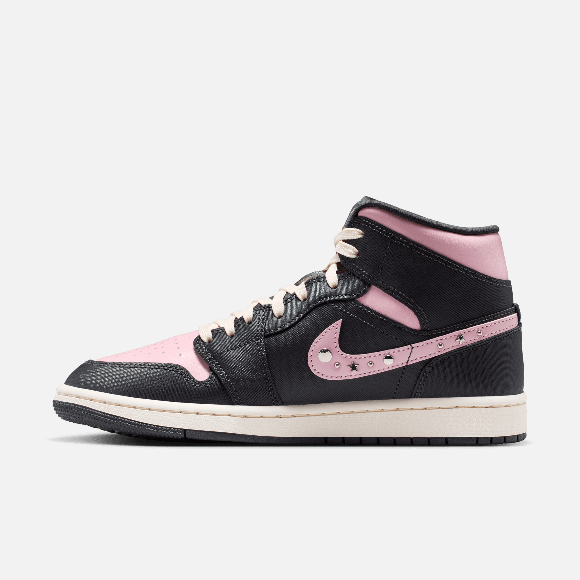 Air Jordan Women's 1 Mid SE Iced Carmine