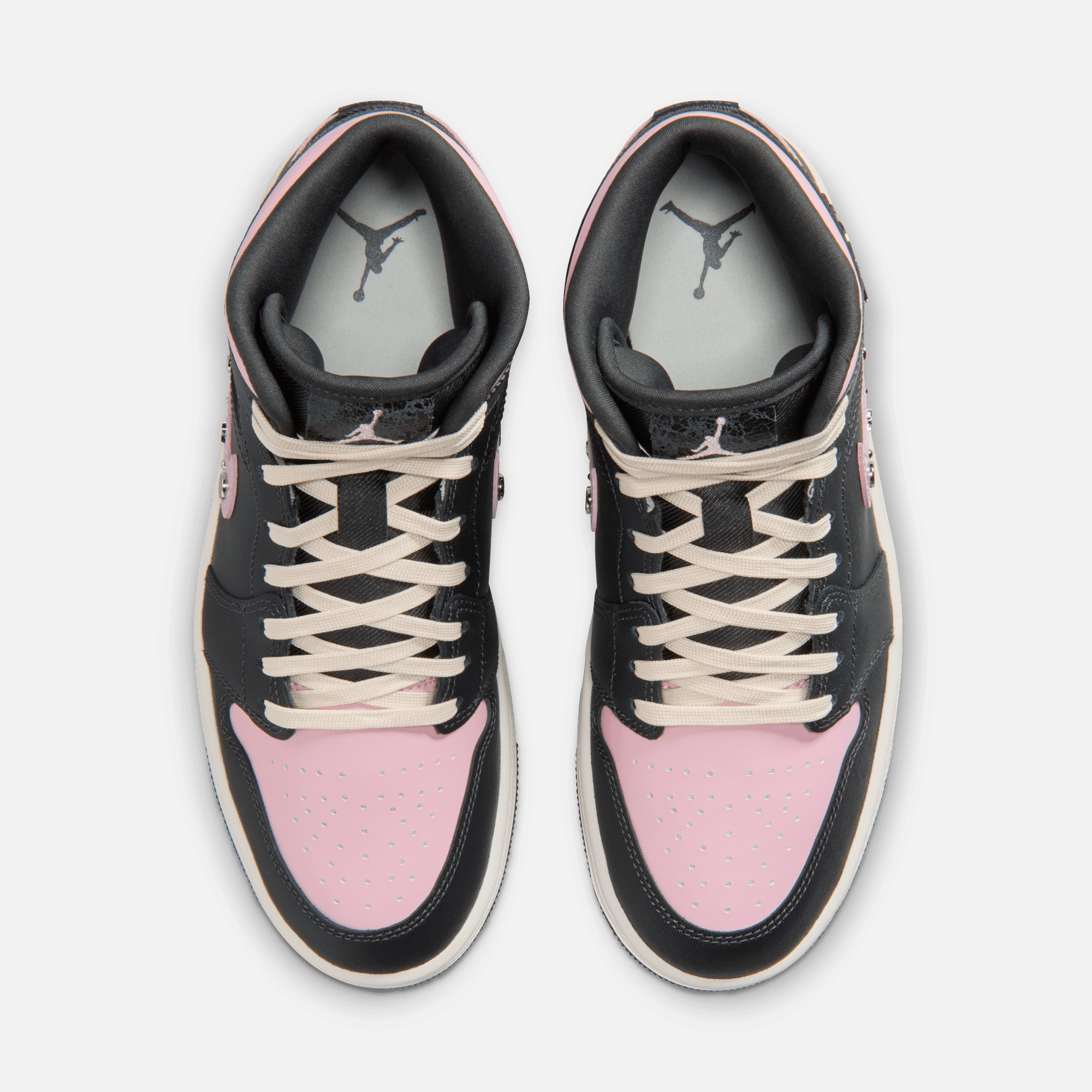 Air Jordan Women's 1 Mid SE Iced Carmine