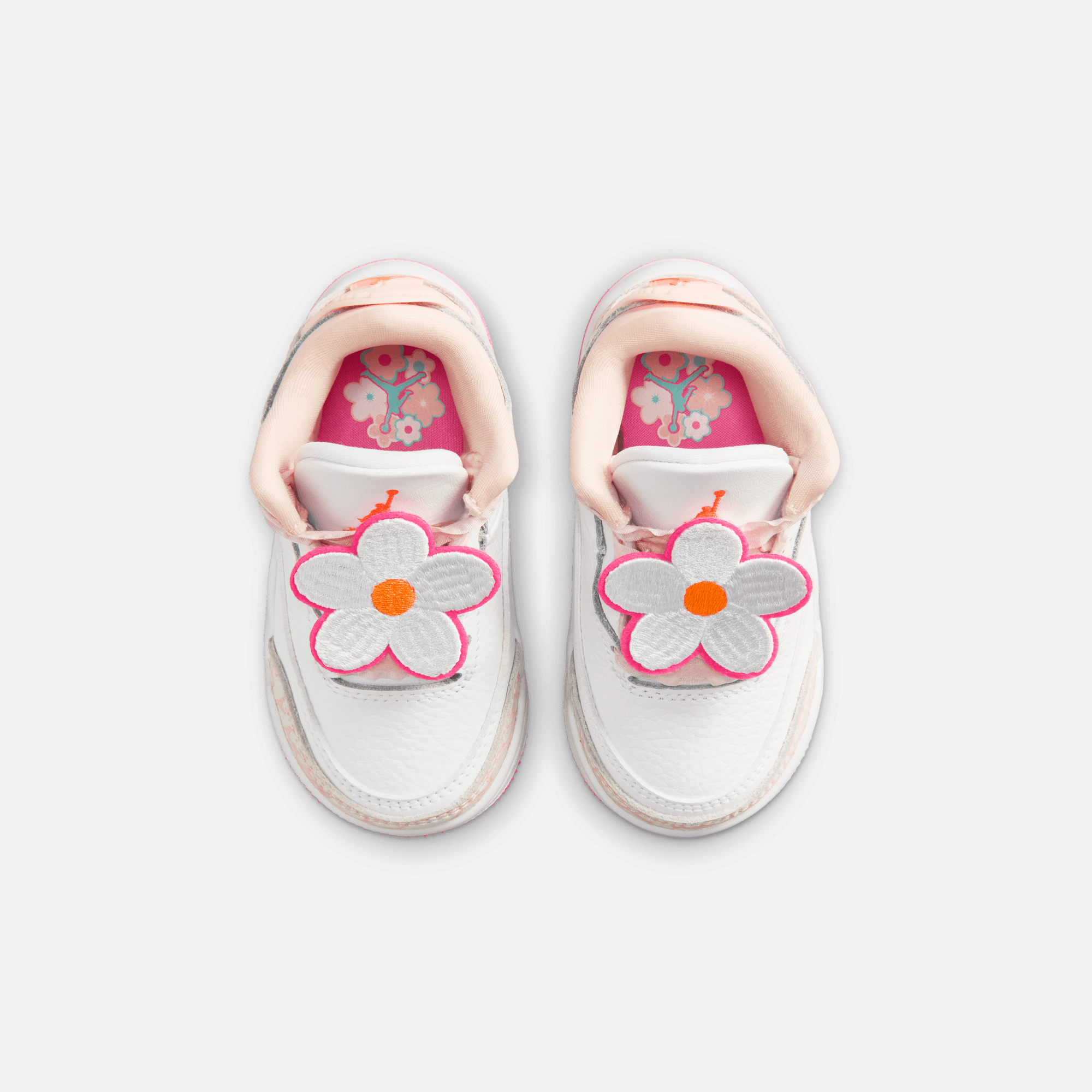 Air Jordan Kids' 3 Retro Spring Flowers (TD)