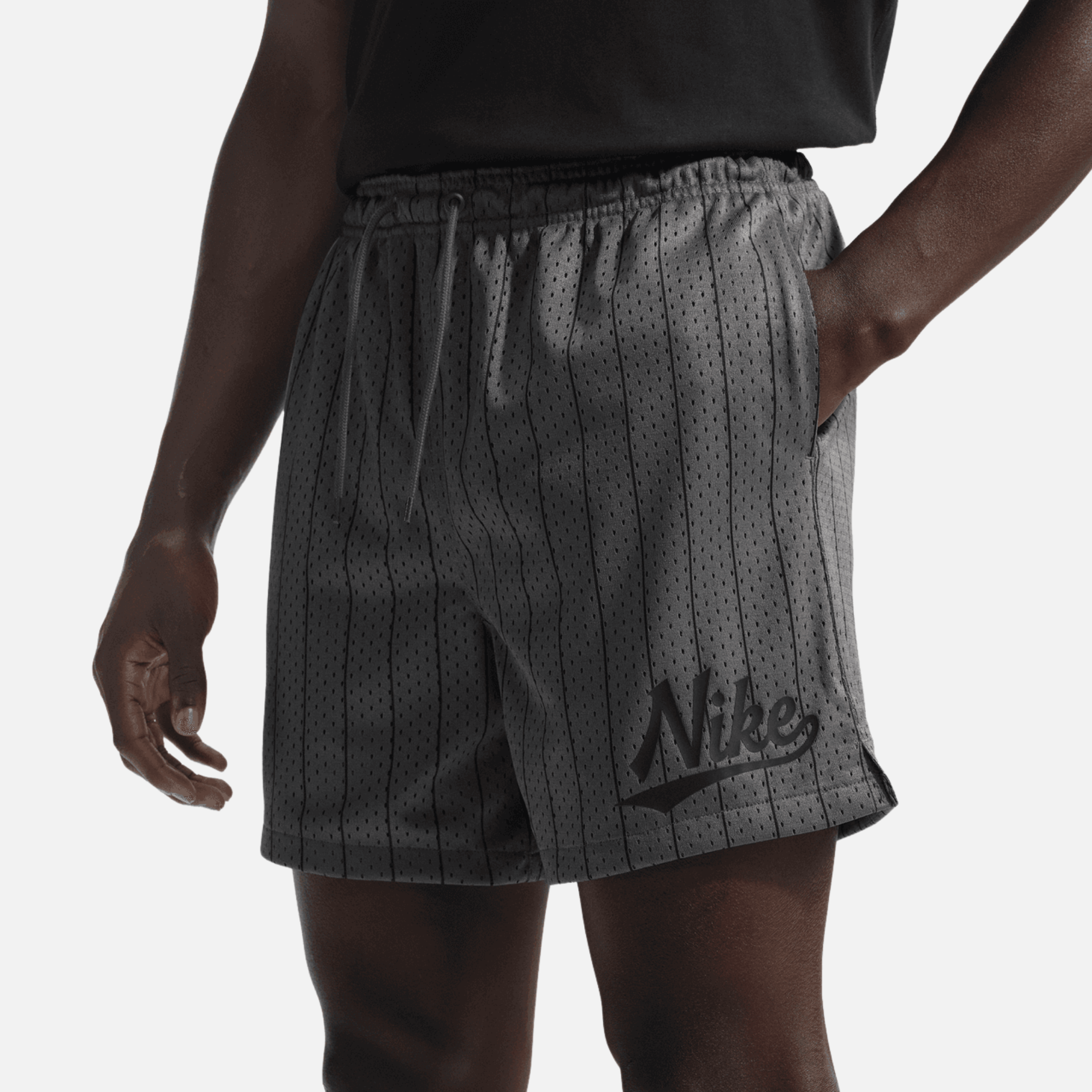 Nike Sportswear Club Iron Grey Baseball Flow Shorts – Puffer Reds