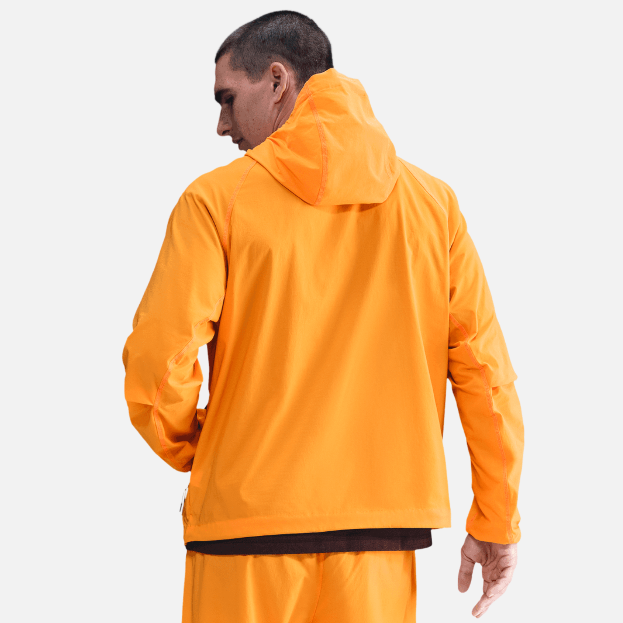 Nike Tech Full-Zip Windrunner Orange Jacket