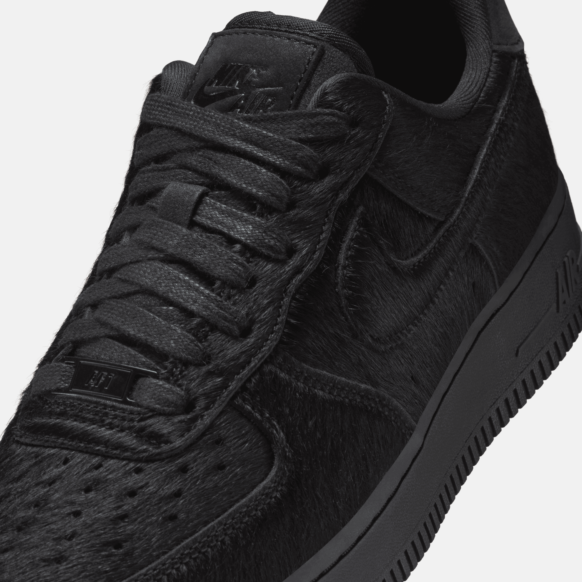 Nike Women's Air Force 1 Low 'Black Pony Hair'