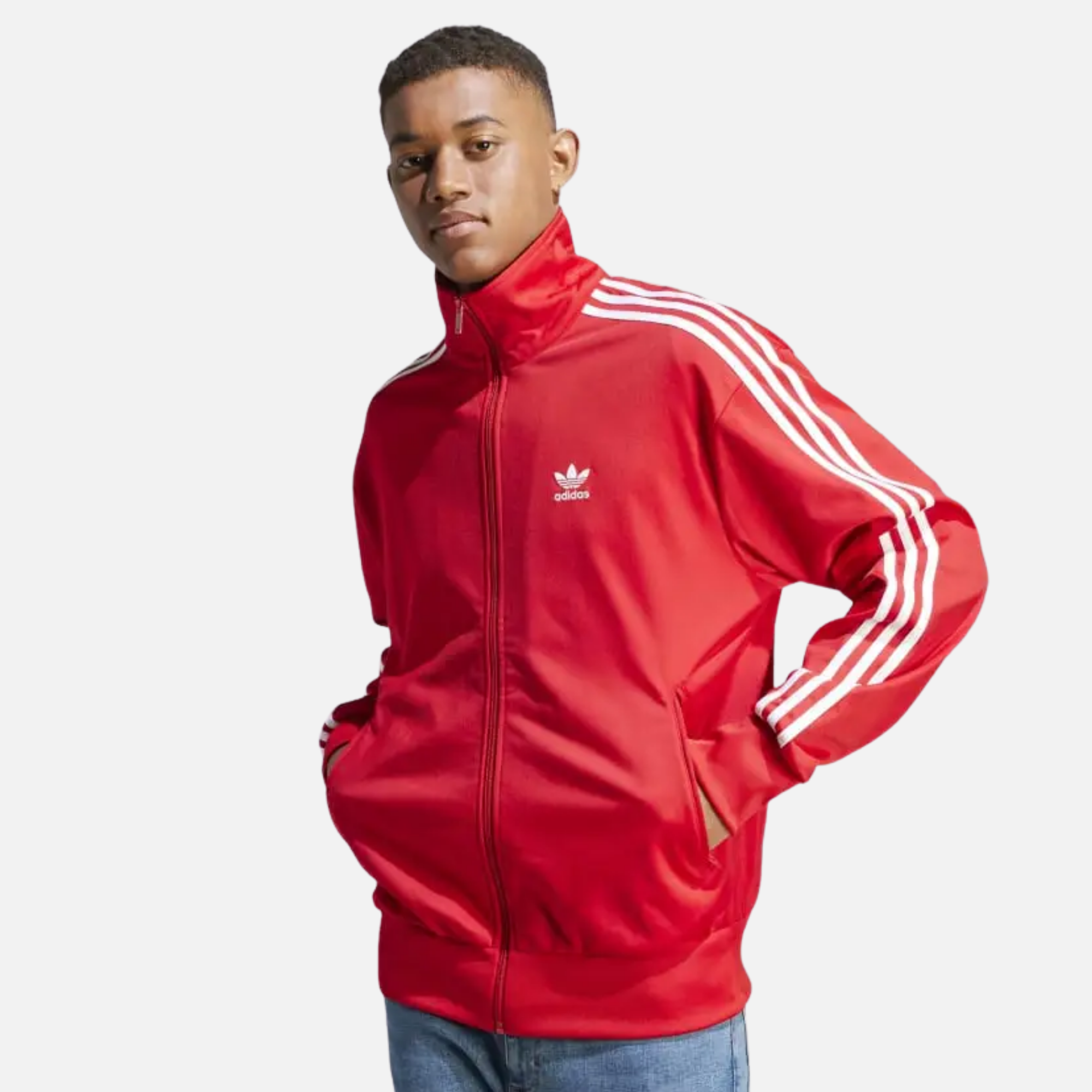 Adidas Firebird Red Track Top