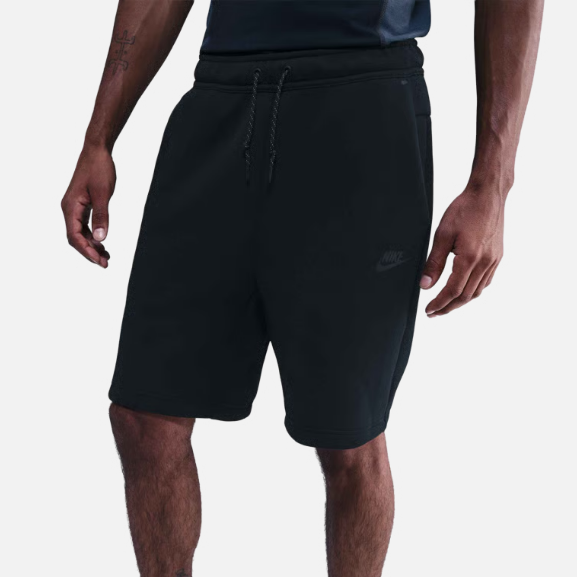 Nike Tech Men's Black Fleece Shorts
