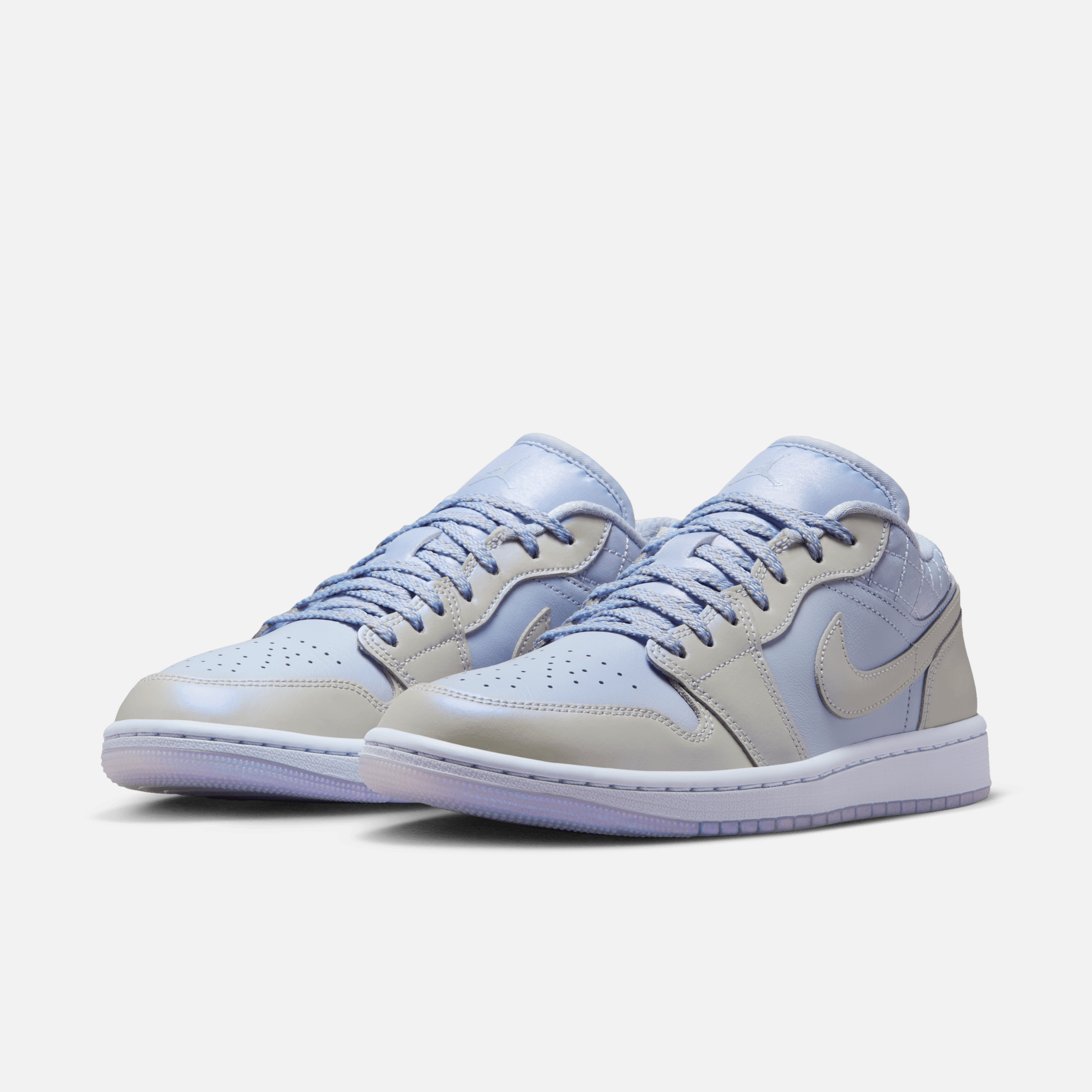 Air Jordan Women's 1 Low Ghost Pearlized Quilt