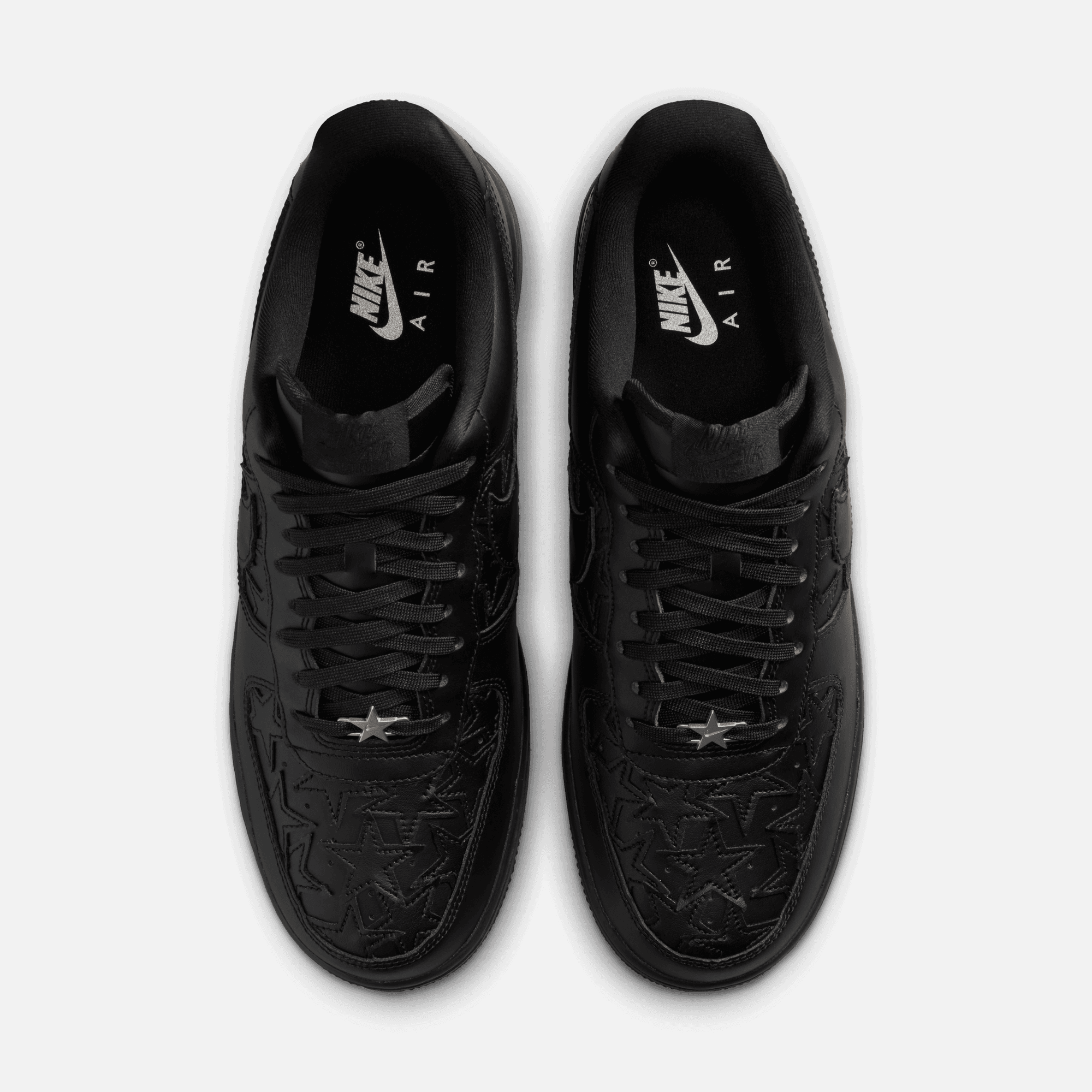 Nike Air Force 1 Low Black Stars