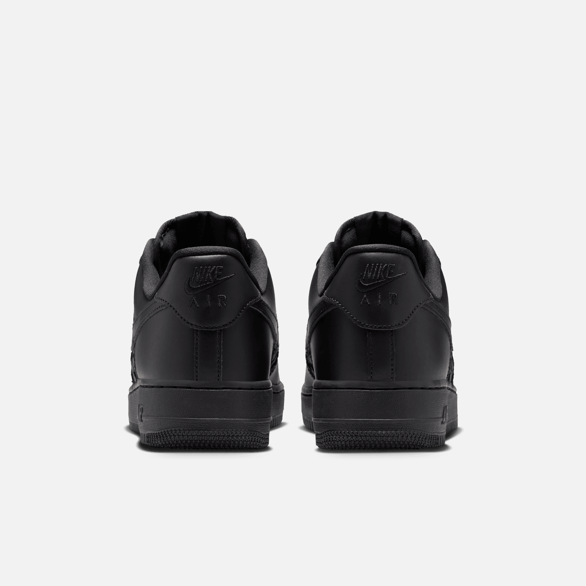 Nike Air Force 1 Low Black Stars