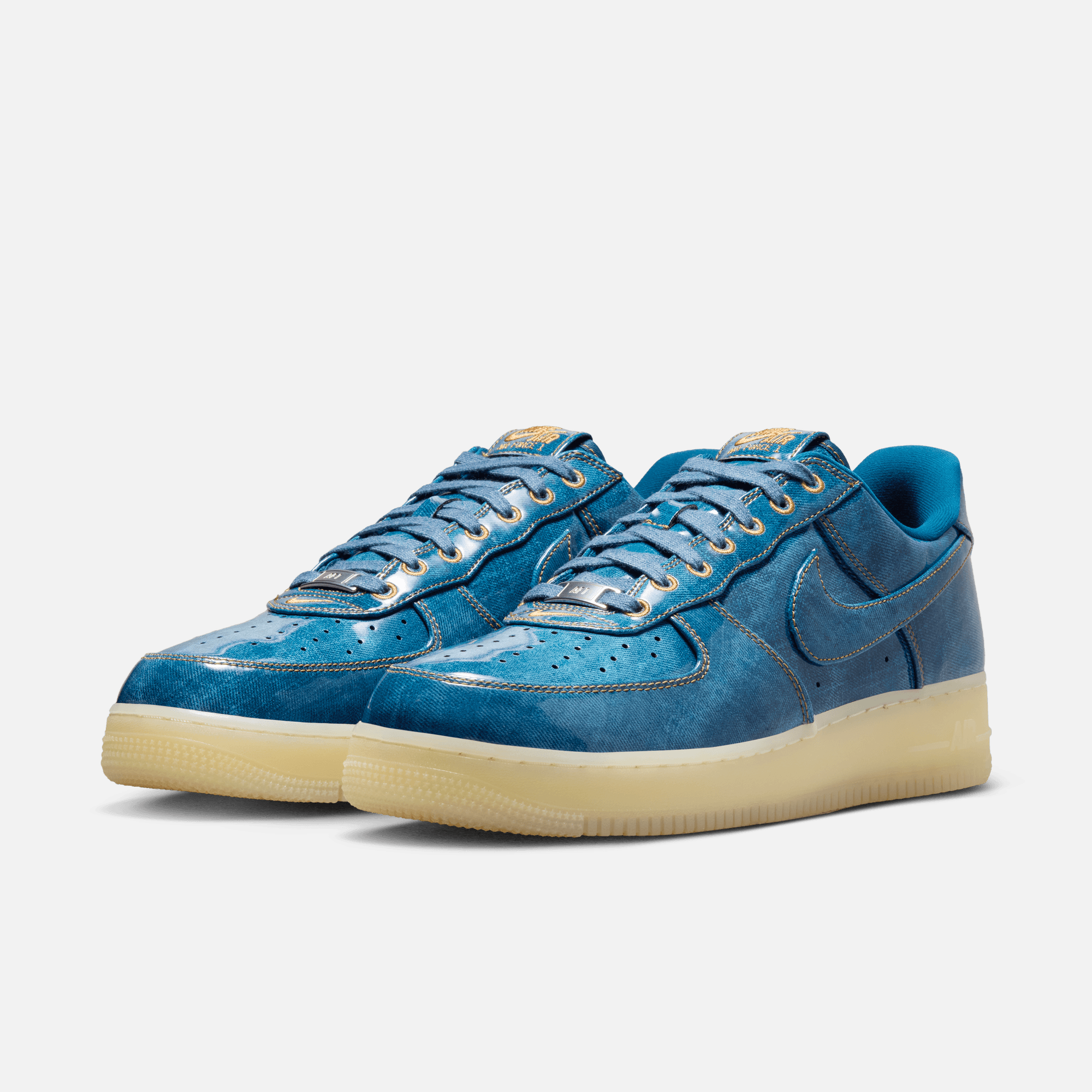 Nike Air Force 1 Low Patent Denim