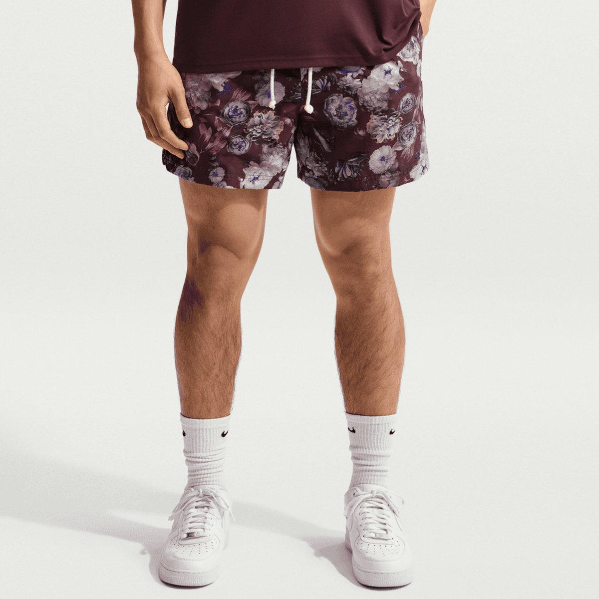 Nike Standard Issue Dri-Fit 5" Rose Purple Basketball Shorts