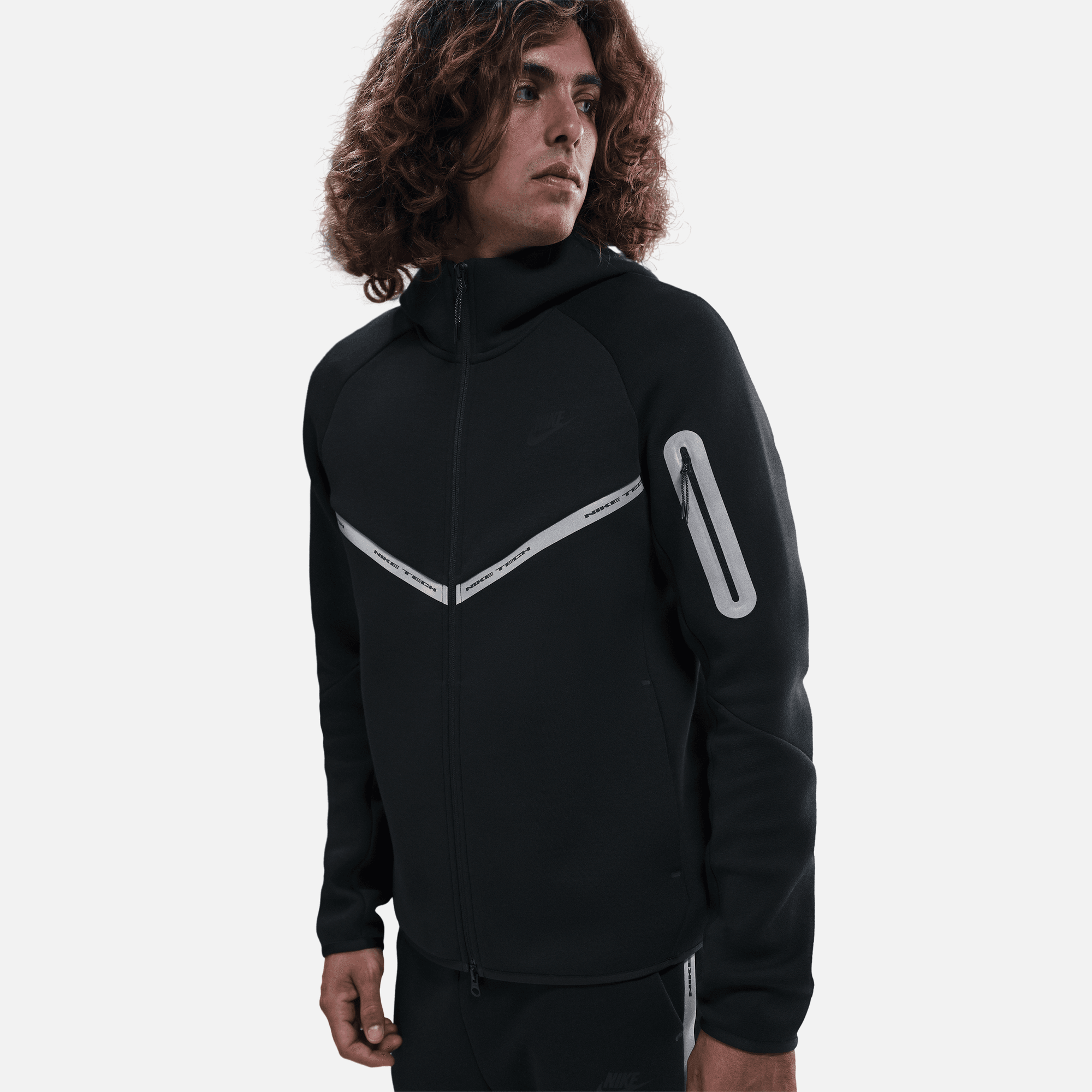 Nike Tech Windrunner Reflective Black Jacket