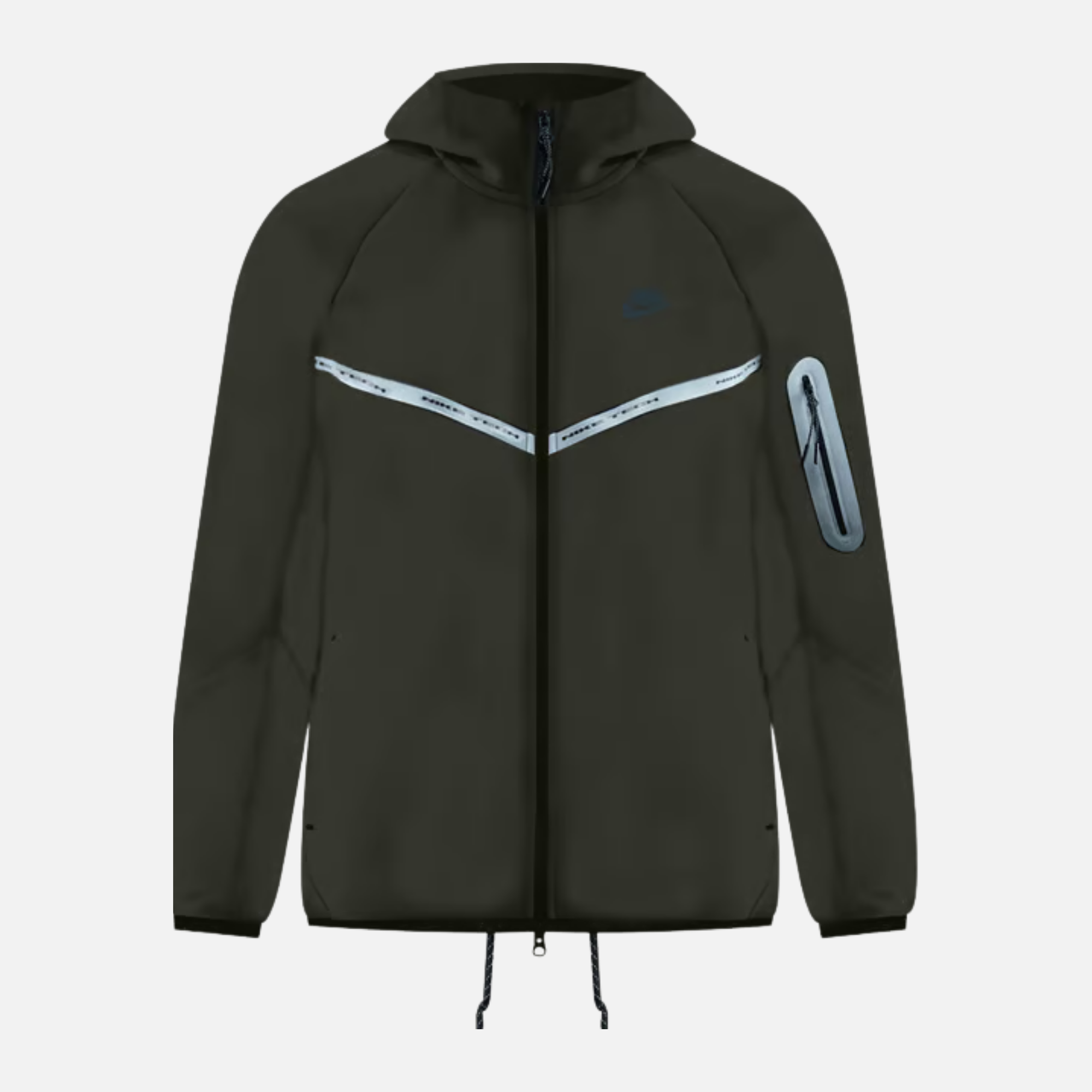 Nike Tech Fleece Windrunner Reflective Sequoia Jacket