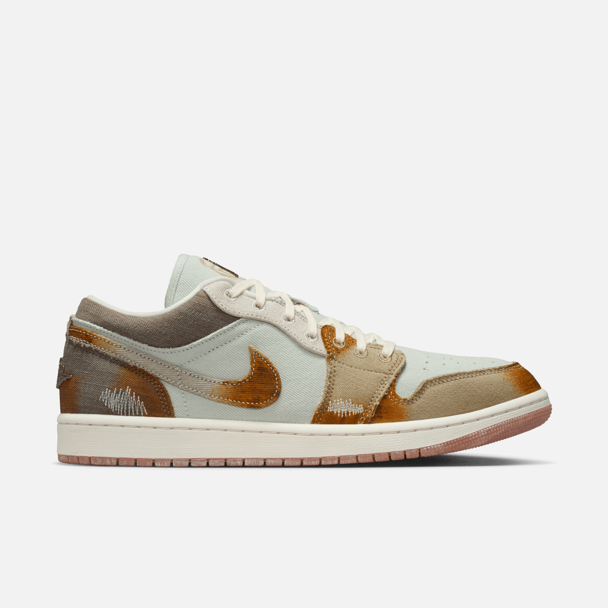 Air Jordan 1 Low SE Multi-Color Distressed