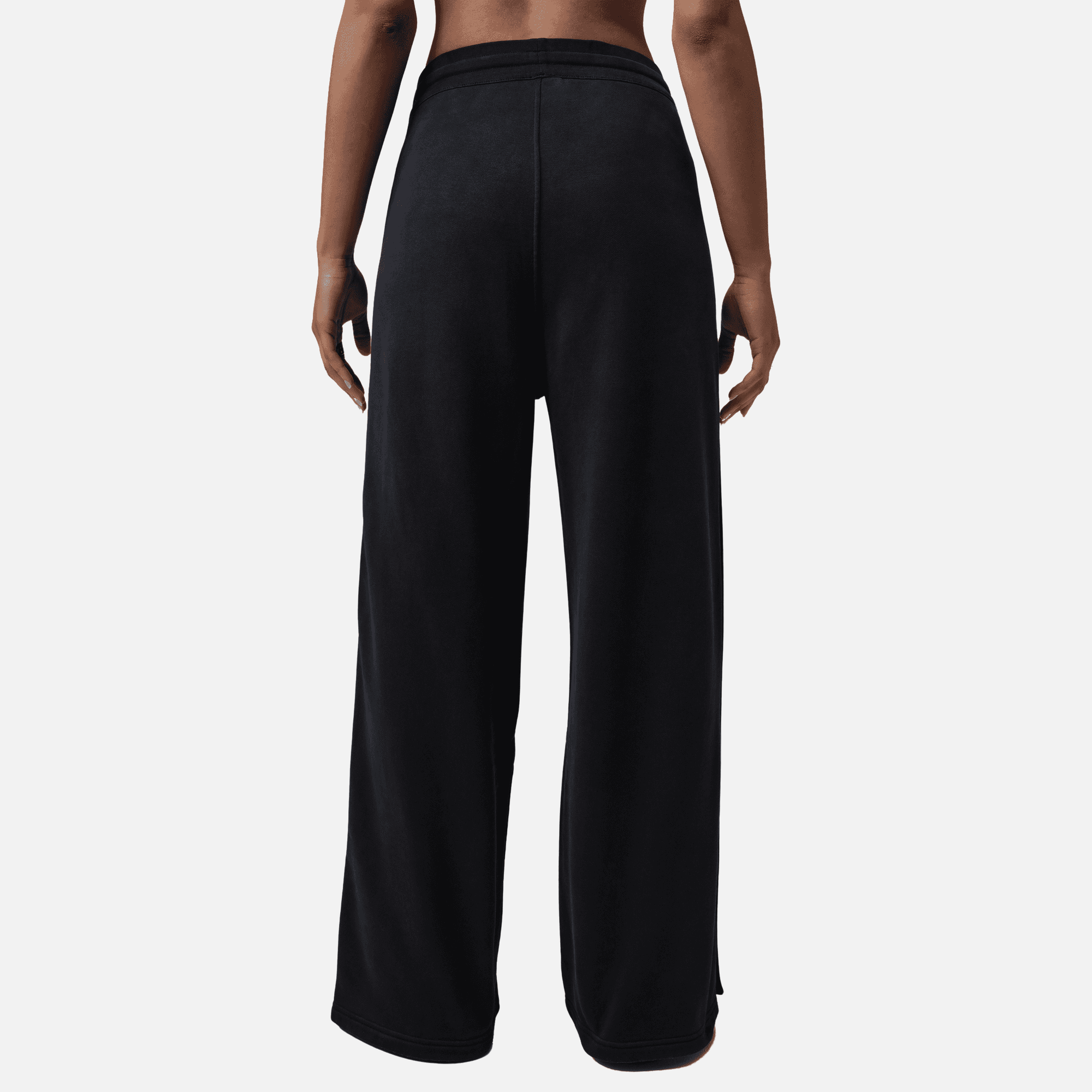 Air Jordan Women's Flight Black Snap Pants
