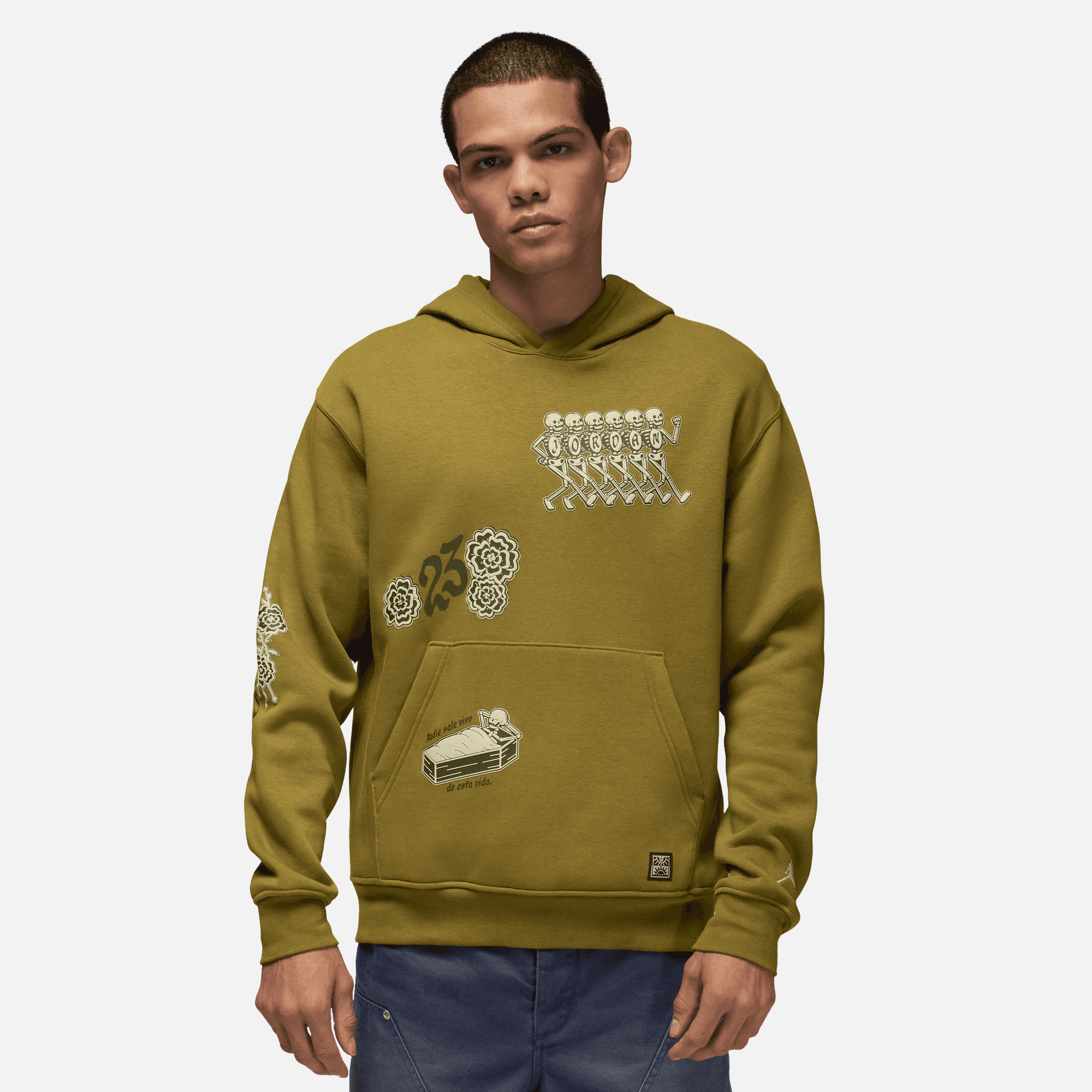 Air Jordan Brooklyn Dia De Los Muertos Fleece Hoodie