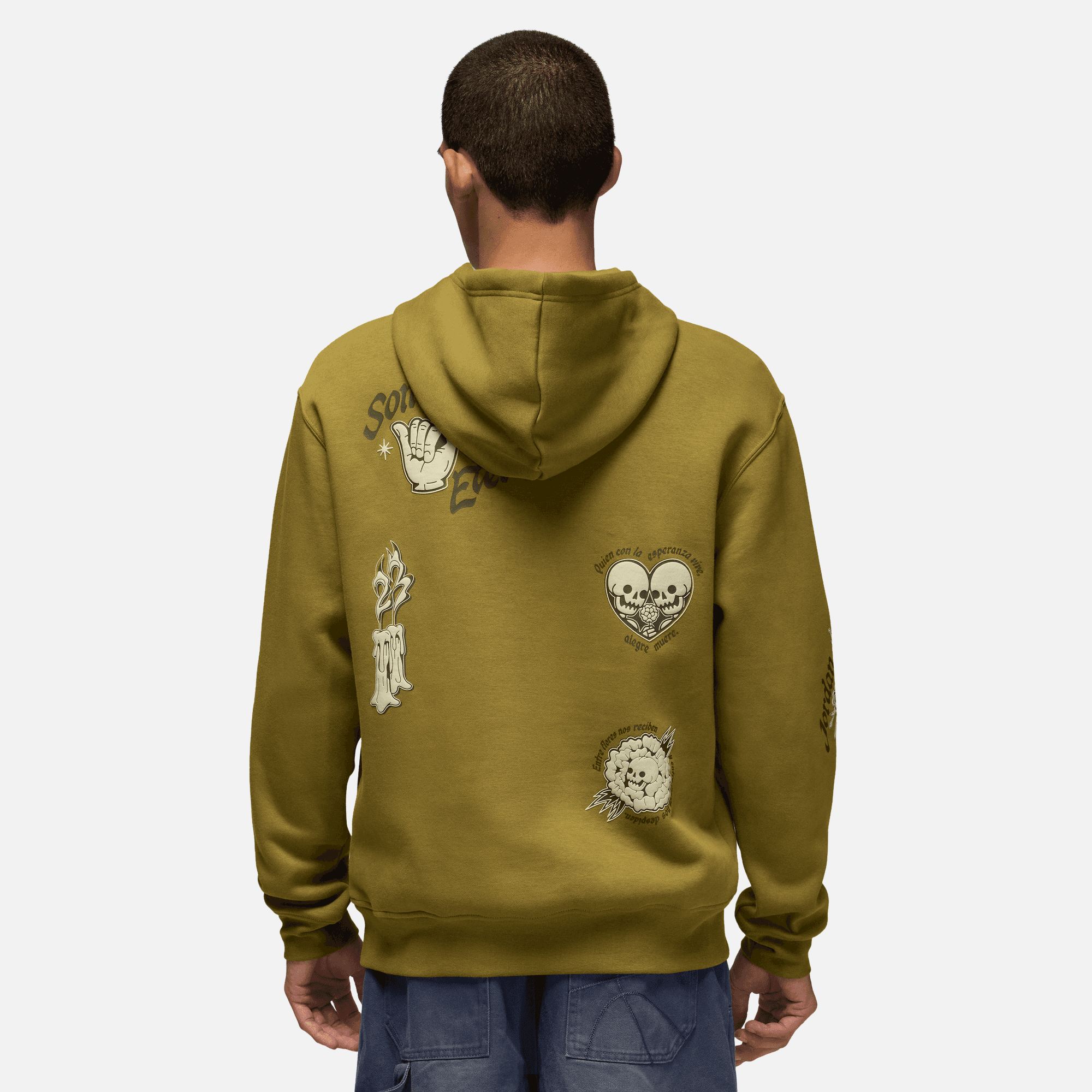 Air Jordan Brooklyn Dia De Los Muertos Fleece Hoodie