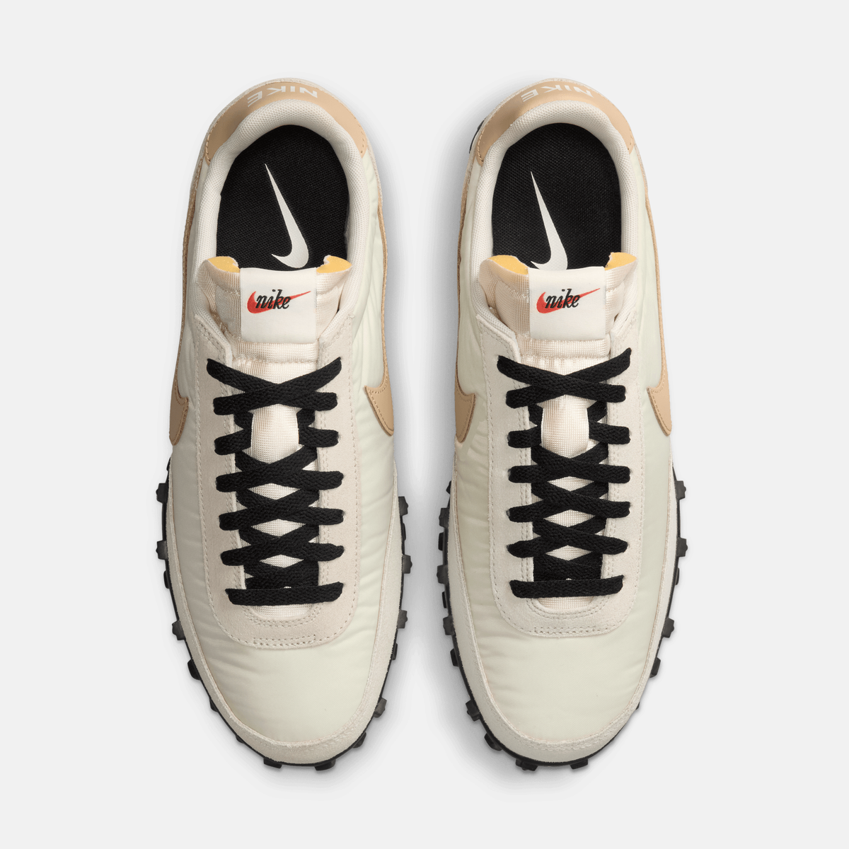 Nike Waffle Racer Light Bone Black