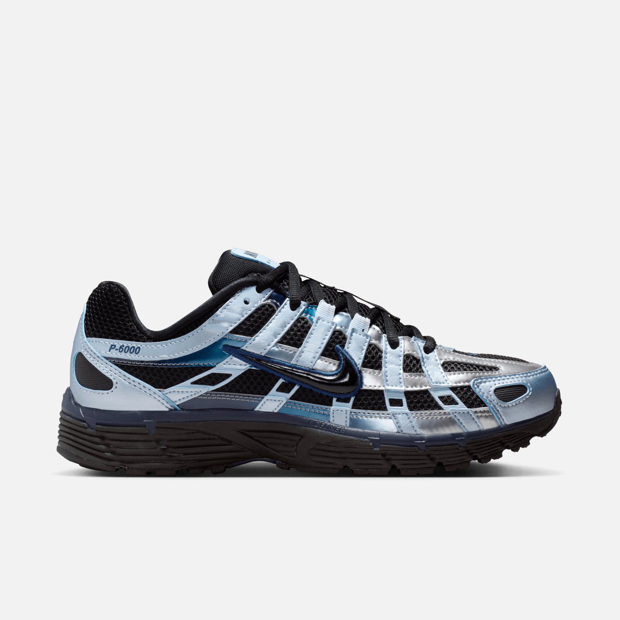 Nike Women's P-6000 Black Hydrogen Blue