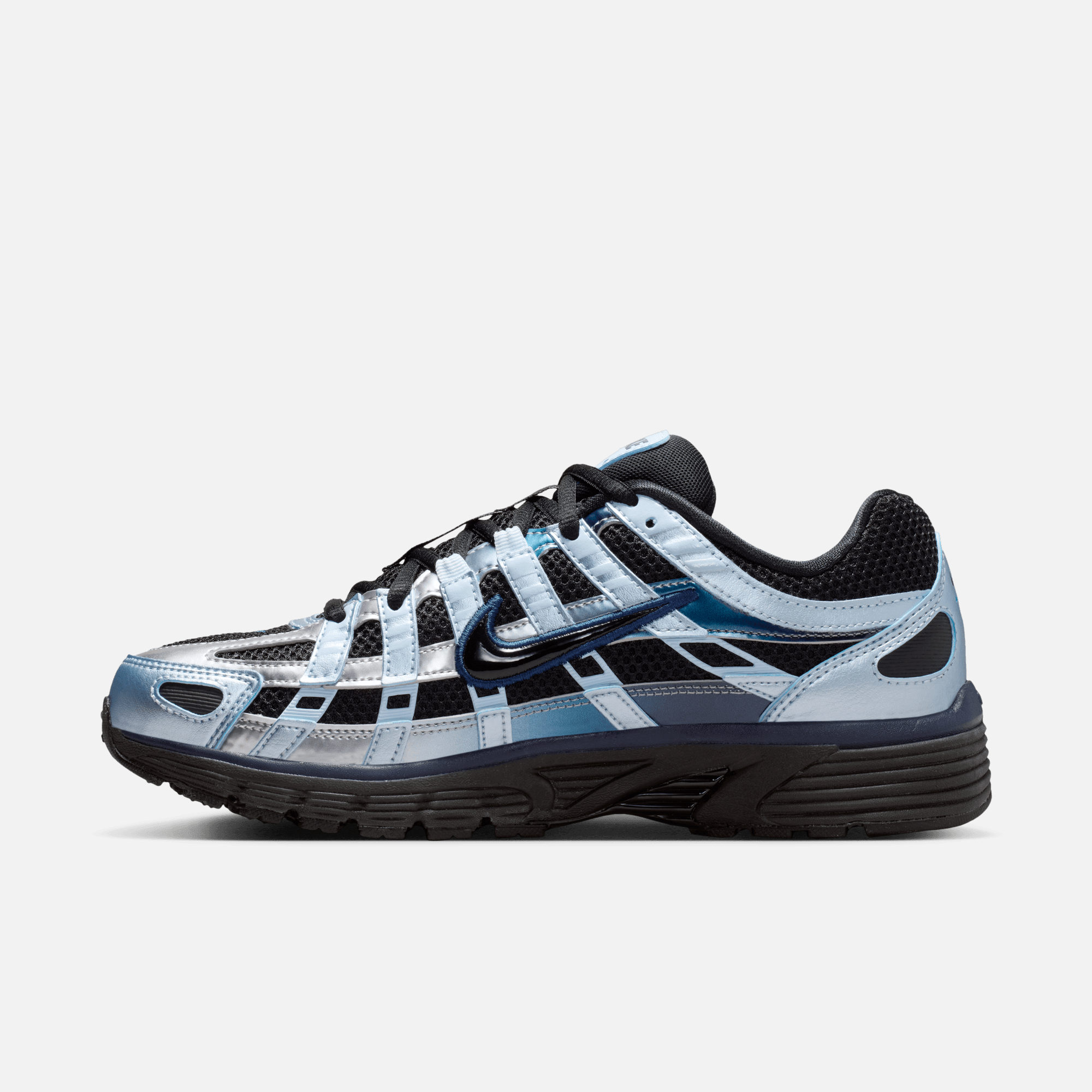 Nike Women's P-6000 Black Hydrogen Blue