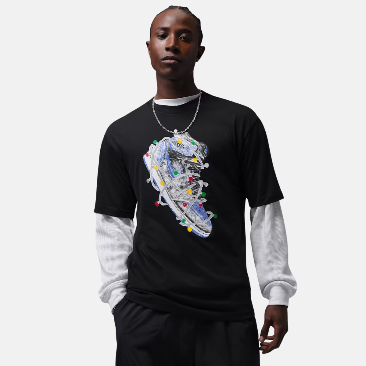 Air Jordan Brooklyn Black Royal AJ1 T-Shirt